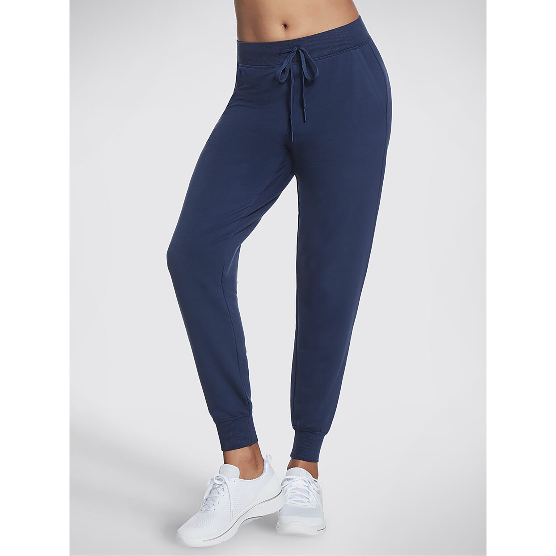 Skechers Pantaloni trening Skechluxe Restful Jogger W03PT49 Albastru Regular Fit - Pled.ro