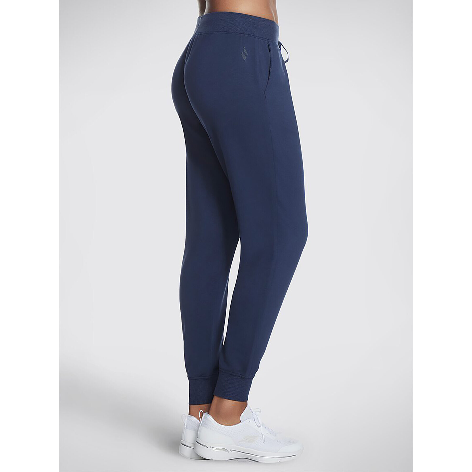 Skechers Pantaloni trening Skechluxe Restful Jogger W03PT49 Albastru Regular Fit - Pled.ro