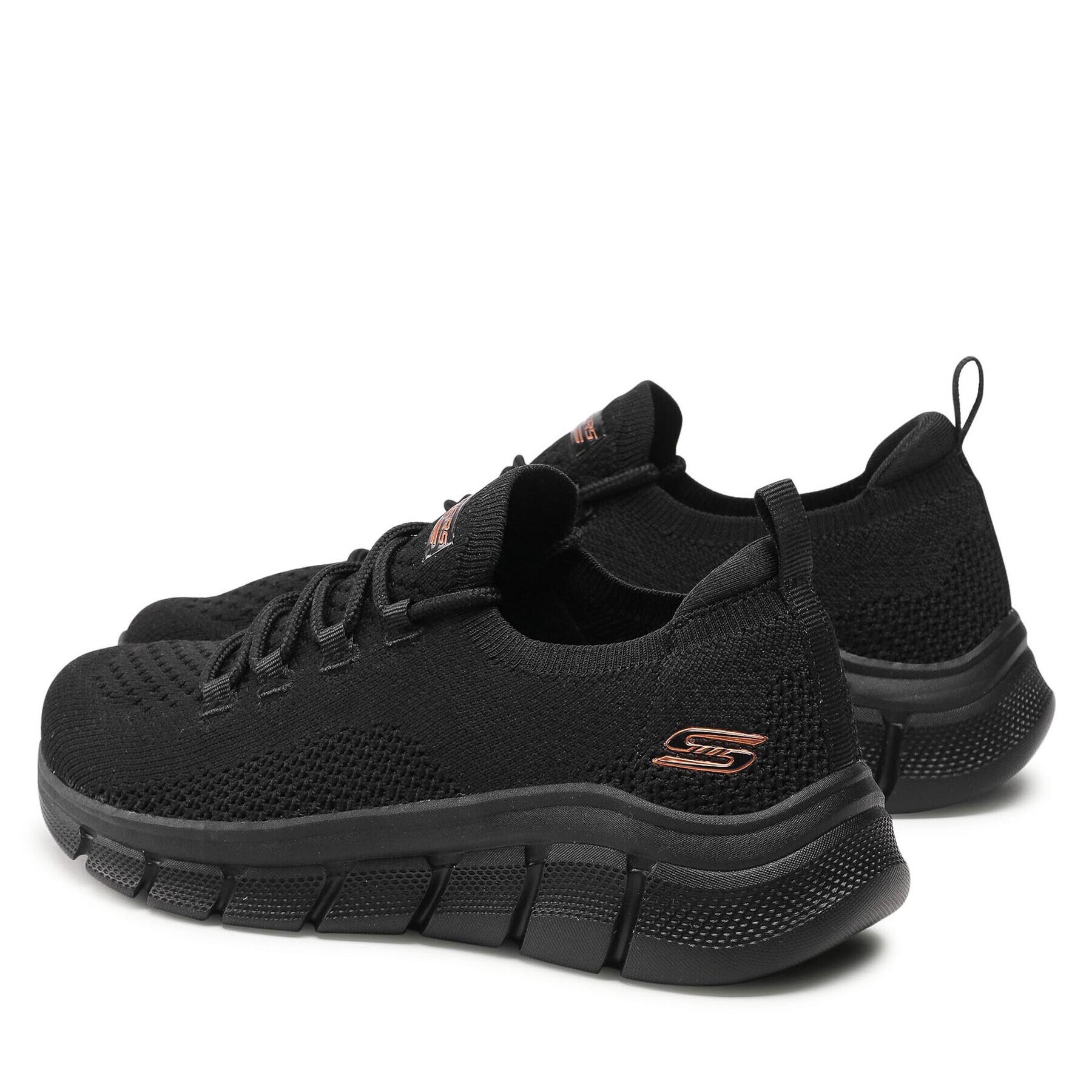 Skechers Pantofi BOBS SPORT Color Connect 117121/BBK Negru - Pled.ro