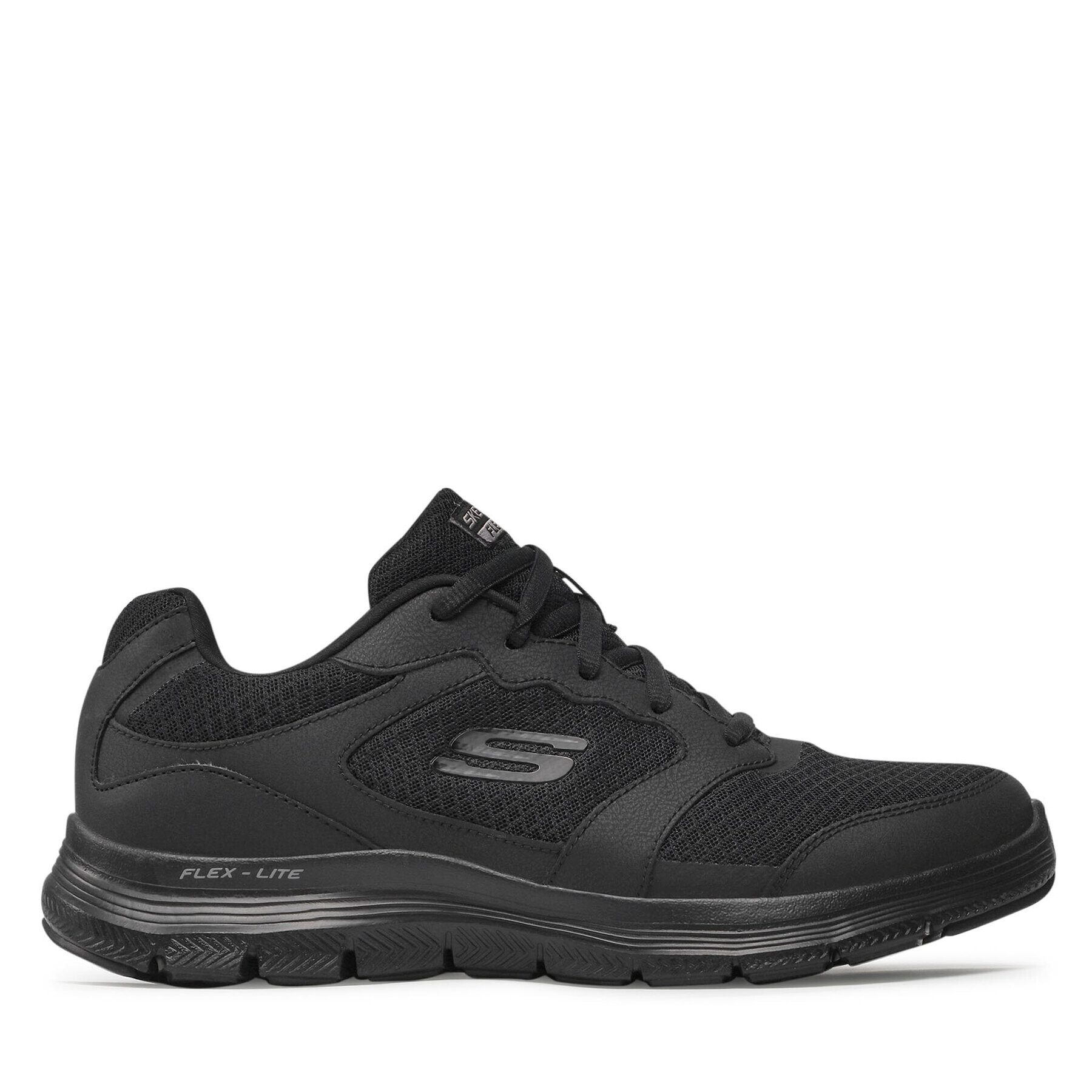 Skechers Pantofi Flex Advantage 4.0 232225/BBK Negru - Pled.ro