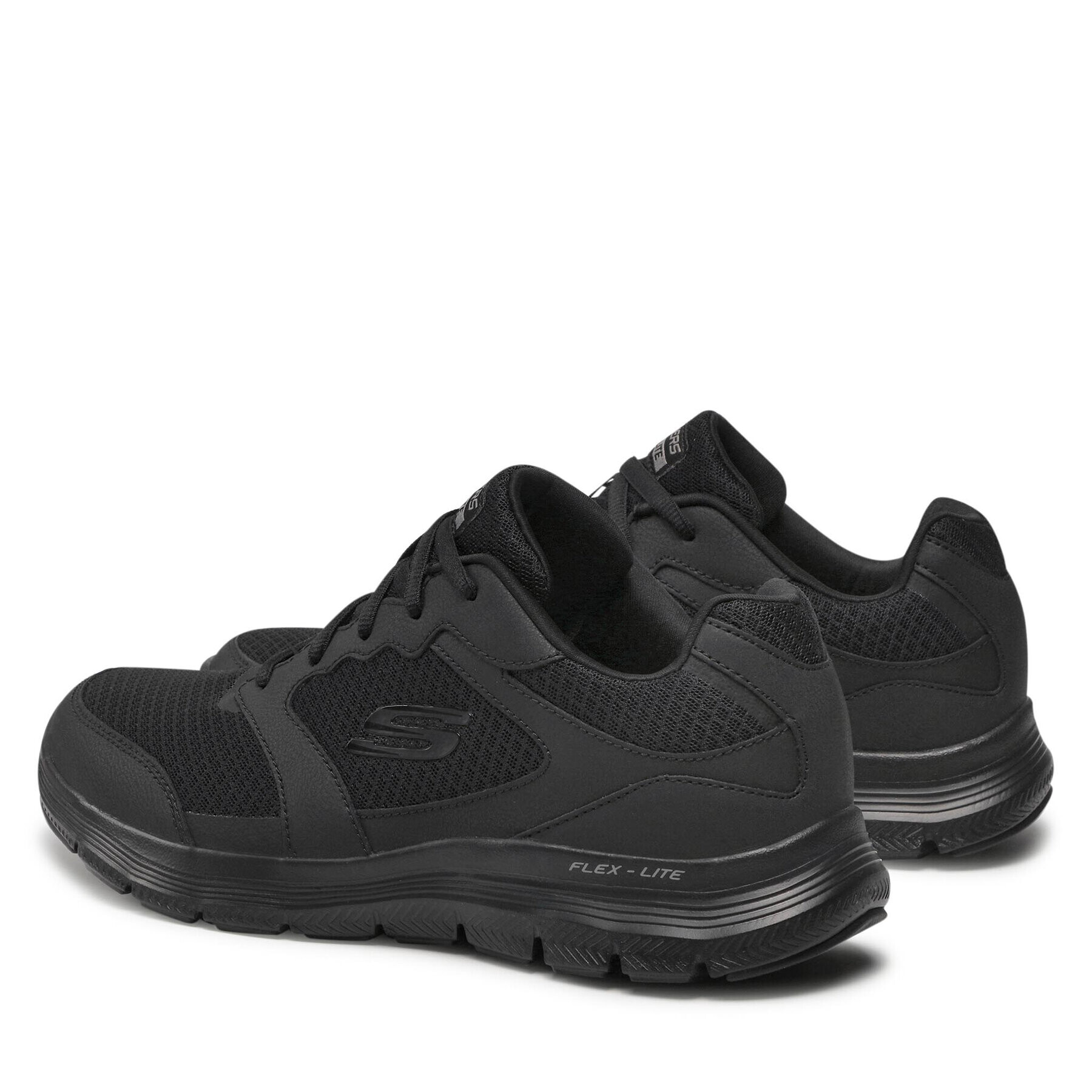 Skechers Pantofi Flex Advantage 4.0 232225/BBK Negru - Pled.ro