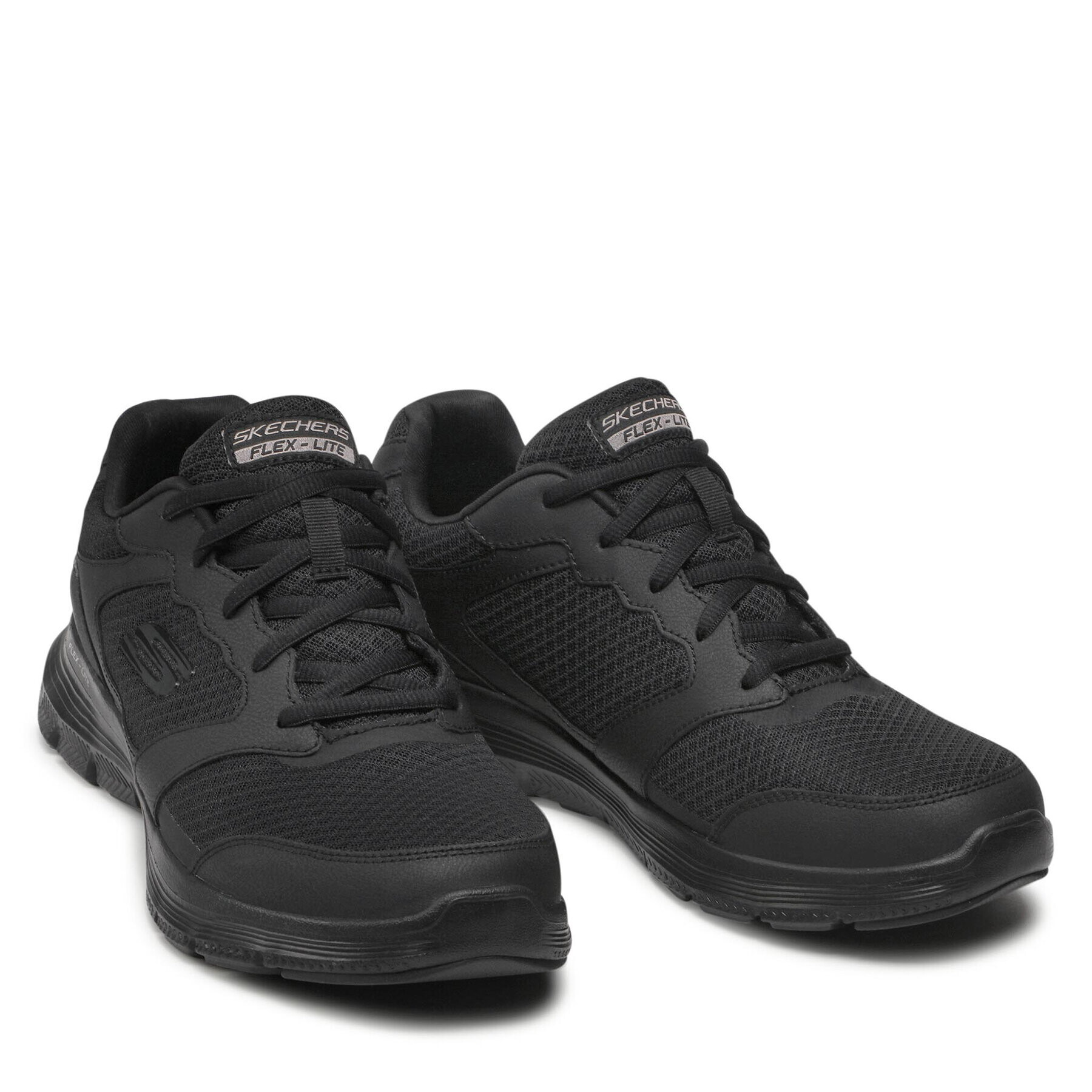 Skechers Pantofi Flex Advantage 4.0 232225/BBK Negru - Pled.ro