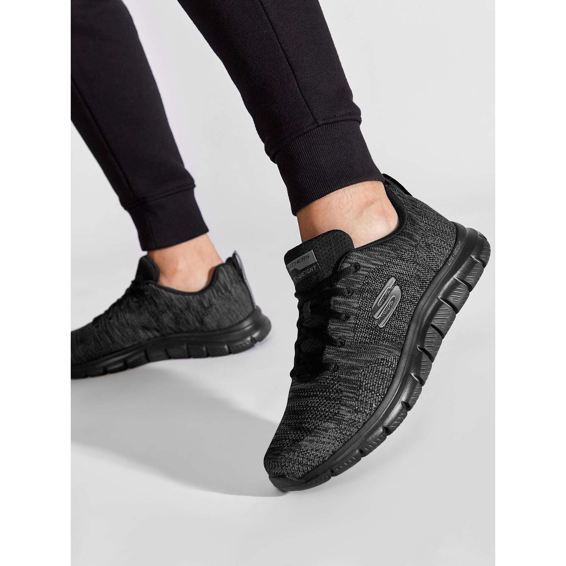 Skechers Pantofi Front Runner 232298/BBK Negru - Pled.ro