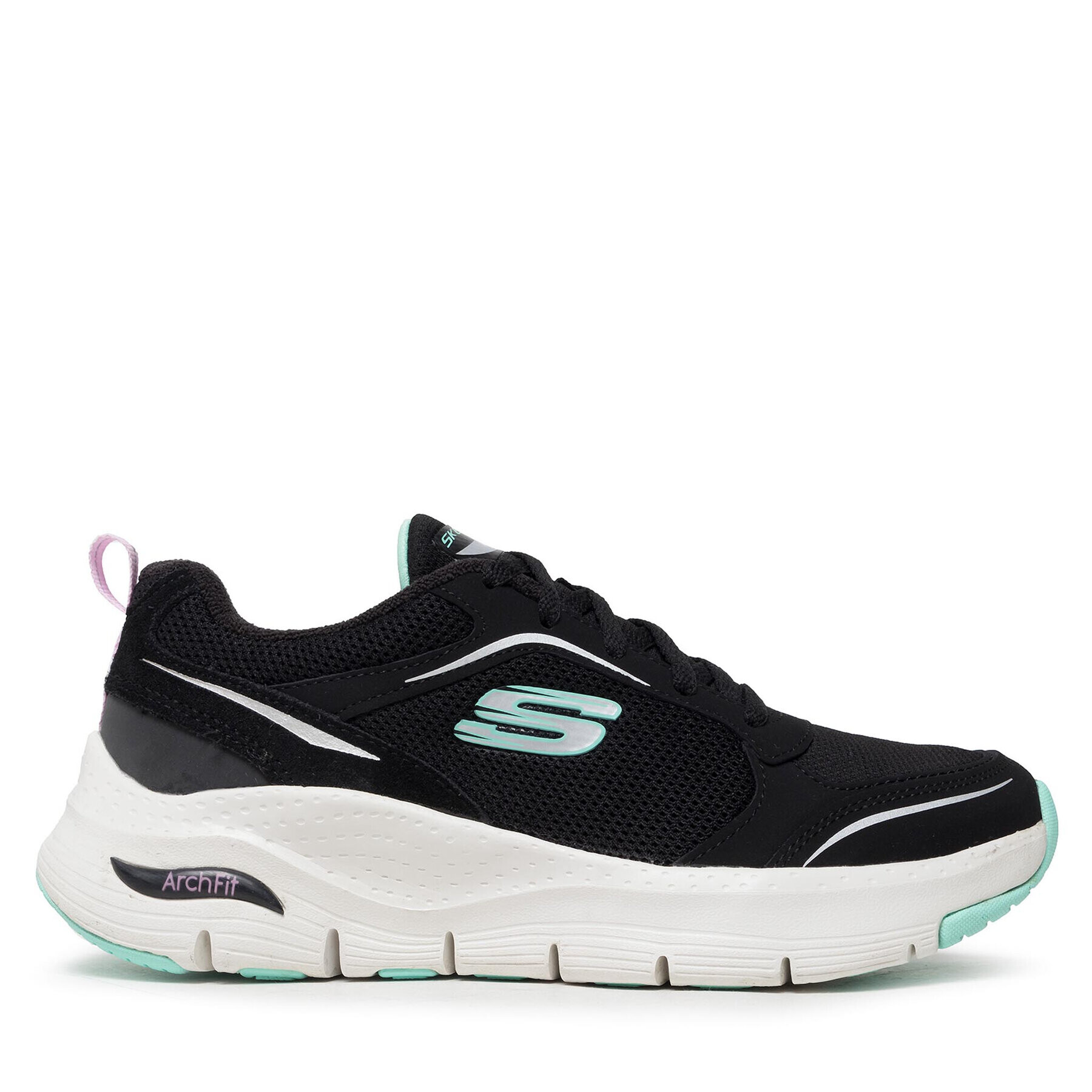 Skechers Pantofi Gentle Stride 149413/BKMN Negru - Pled.ro