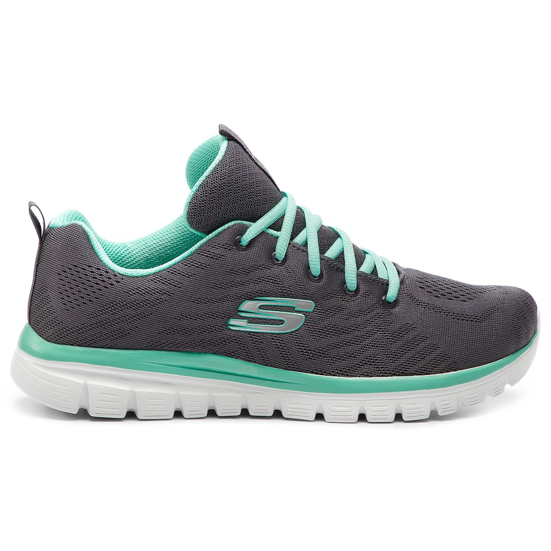 Skechers Pantofi Get Connected 12615/CCGR Gri - Pled.ro