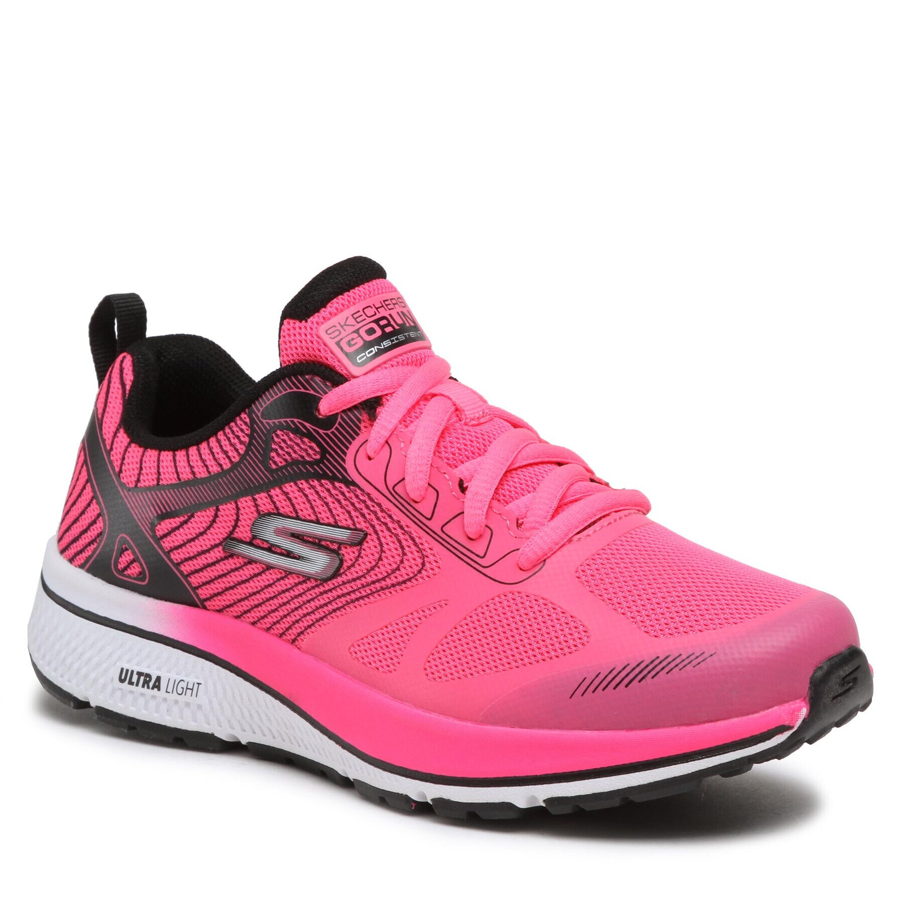 Skechers Pantofi Go Run Consistent 128272/HPBK Roz - Pled.ro