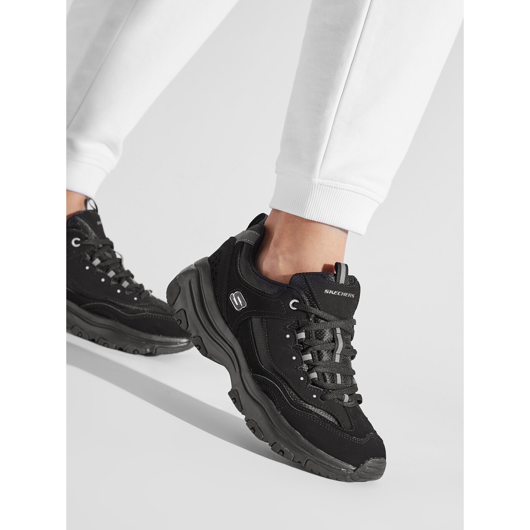 Skechers Pantofi I-Conic 88888250 /BBK Negru - Pled.ro