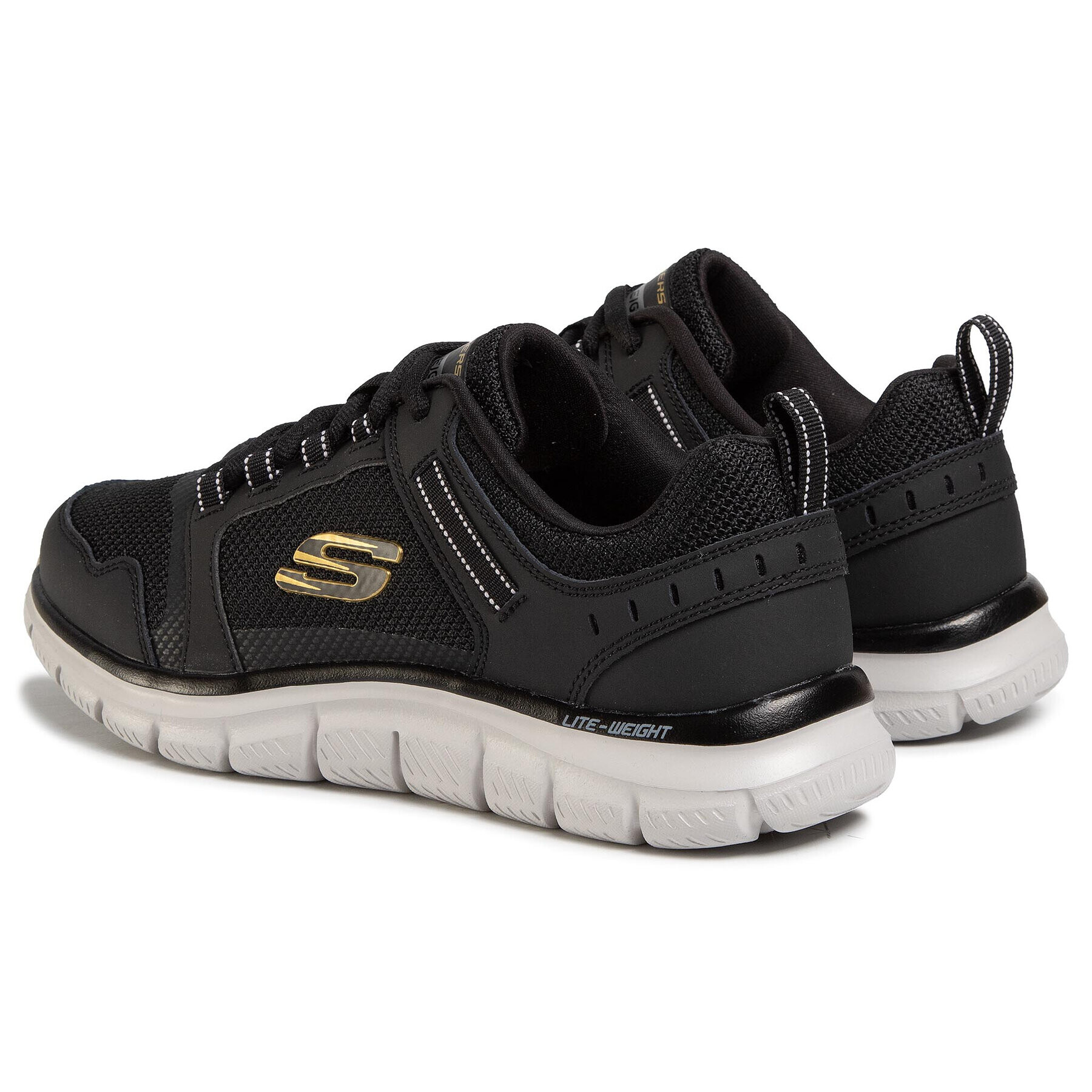 Skechers Pantofi Knockhill 232001/BKGD Negru - Pled.ro