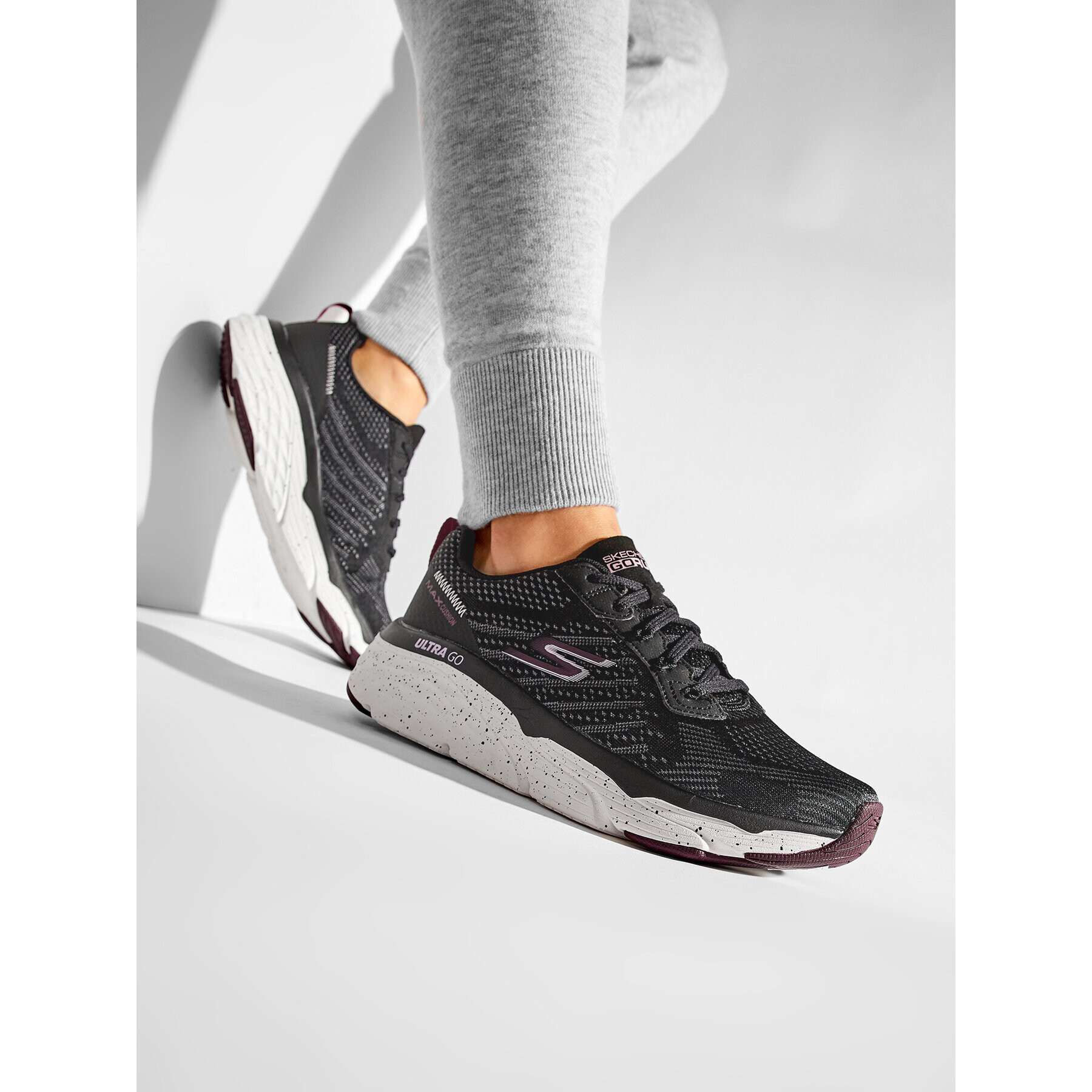 Skechers Pantofi Limitless Intensity 128269/BKW Negru - Pled.ro