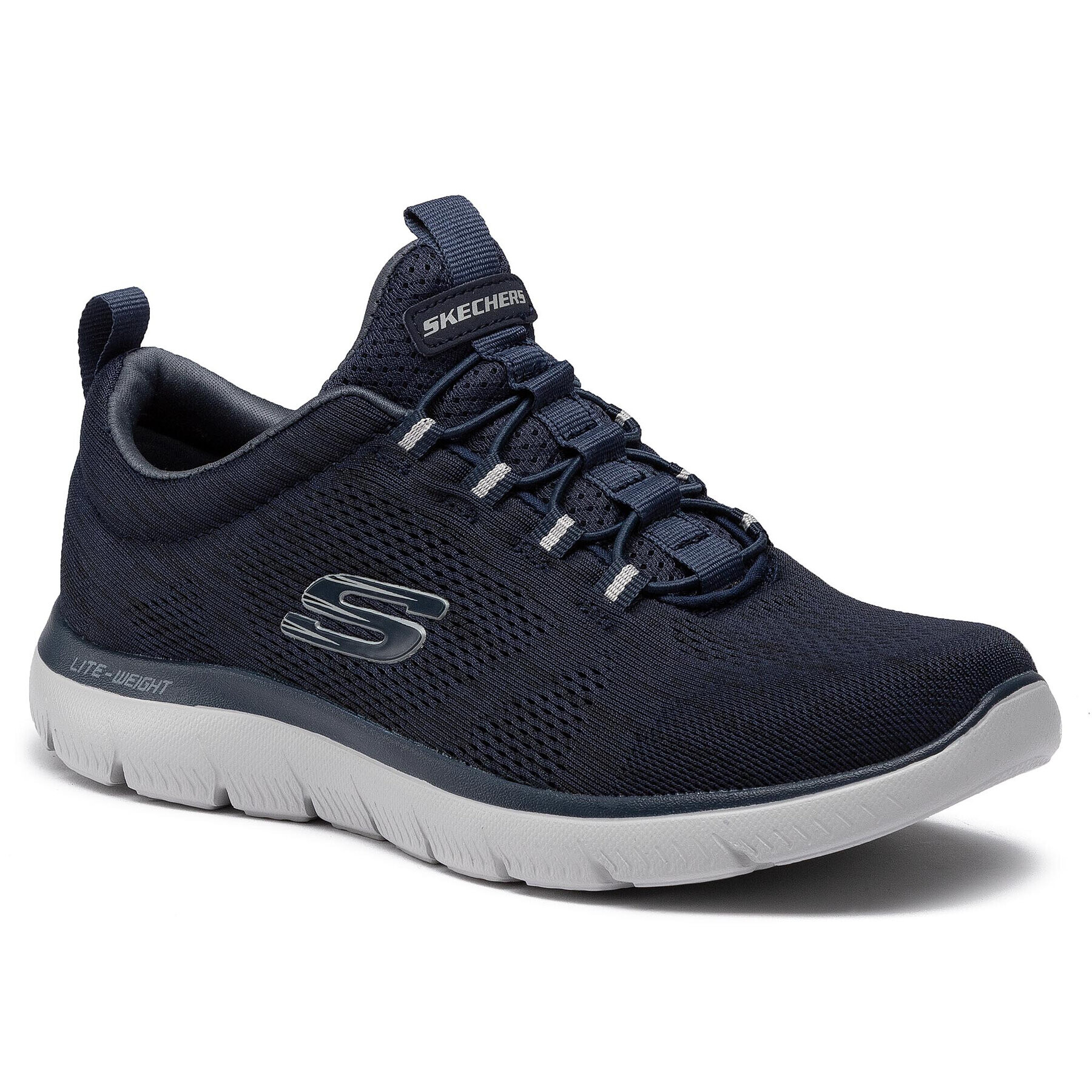 Skechers Pantofi Louvin 232186/NVY Bleumarin - Pled.ro