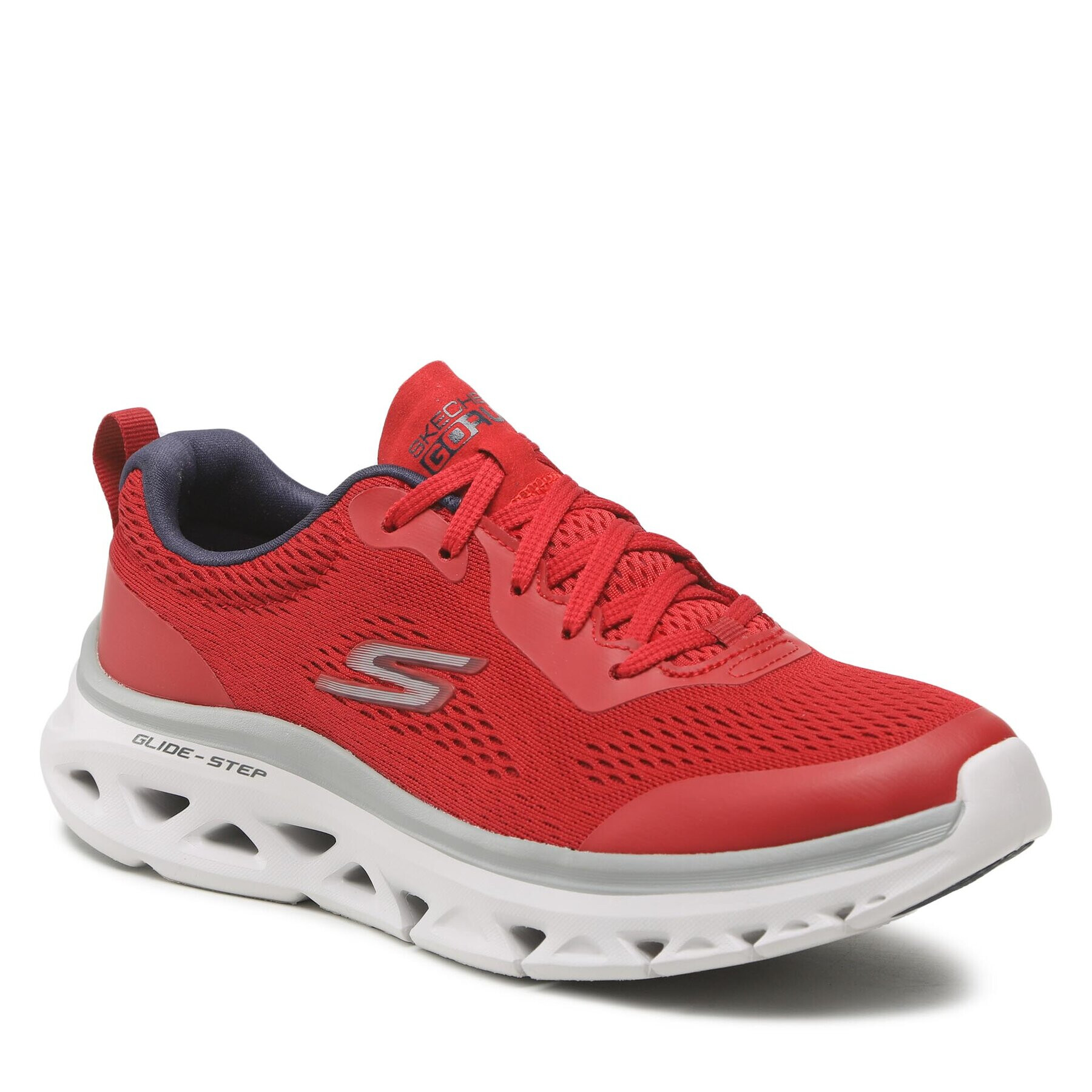 Skechers Pantofi Go Run Glide Step Flex 220503/RDNV Roșu - Pled.ro