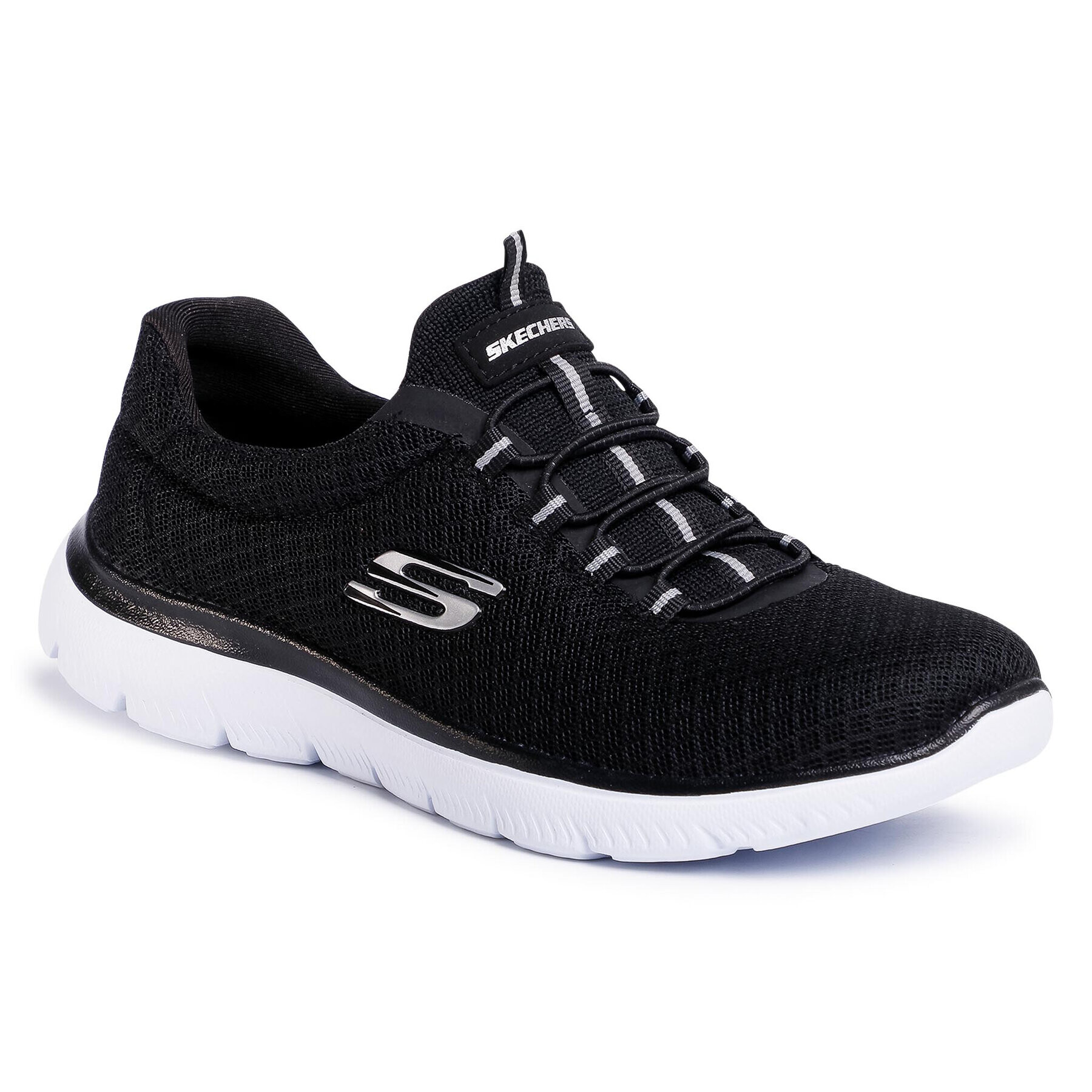 Skechers Pantofi Summits 12980/BKW Negru - Pled.ro