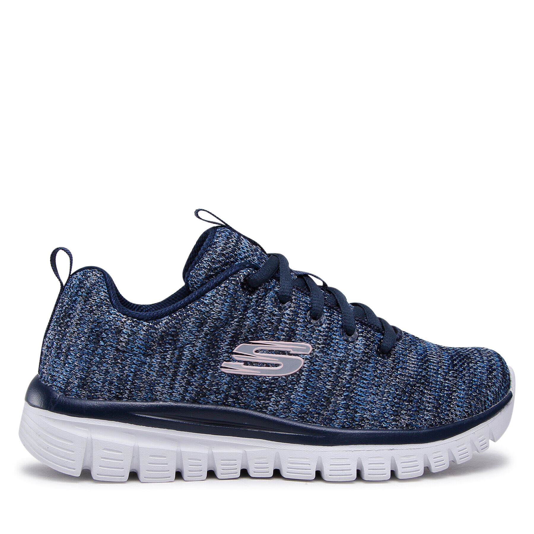 Skechers Pantofi Twisted Fortune 12614/NVBL Bleumarin - Pled.ro