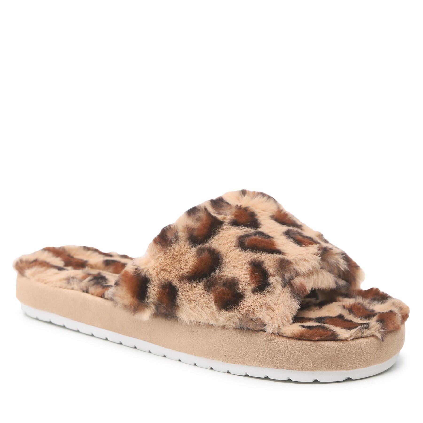 Skechers Papuci de casă Cozy Slide 167237/TAN Bej - Pled.ro