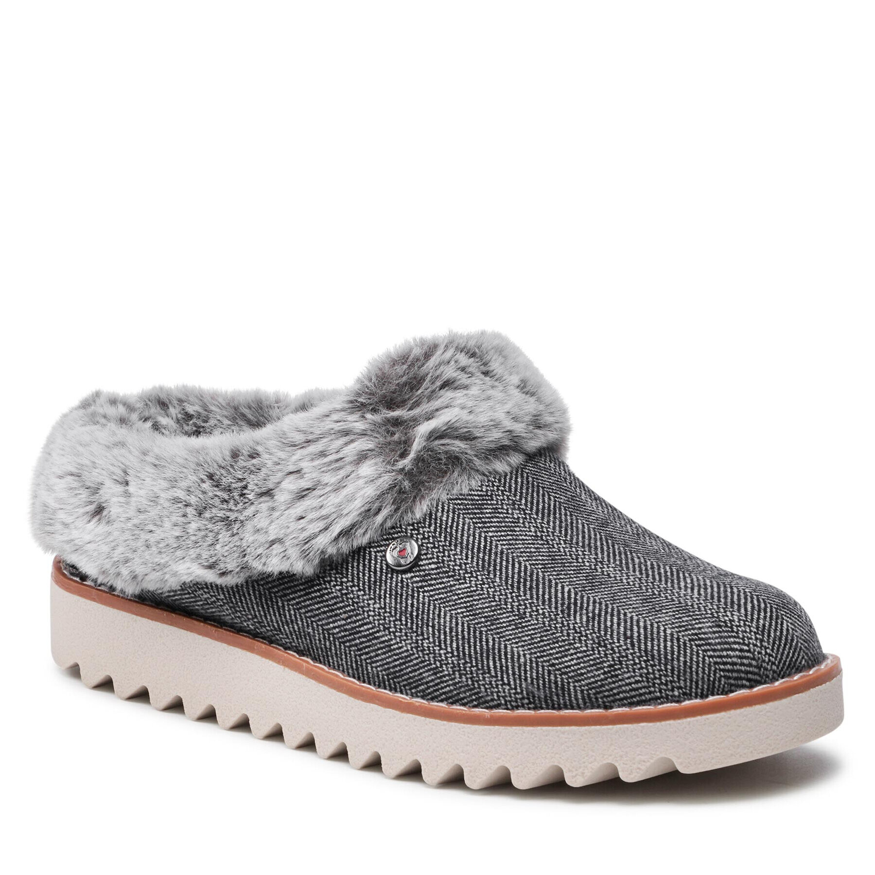 Skechers Papuci de casă Foxy Foxtrot 113422/NVY Bleumarin - Pled.ro