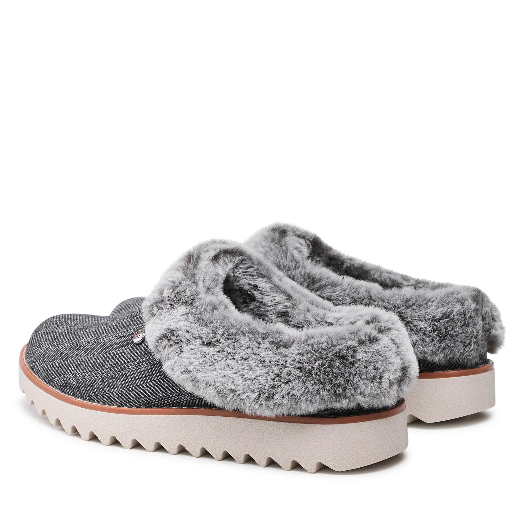 Skechers Papuci de casă Foxy Foxtrot 113422/NVY Bleumarin - Pled.ro