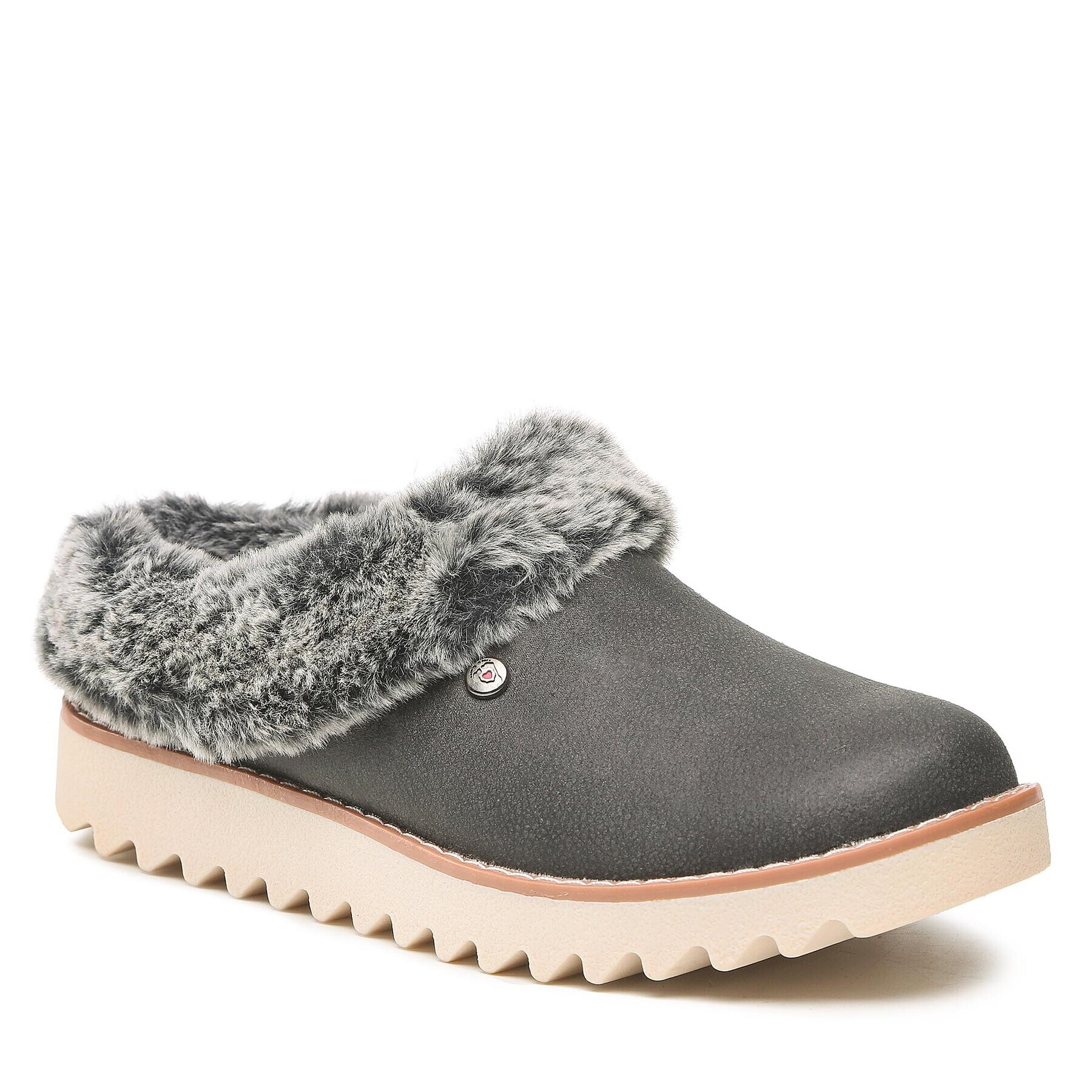 Skechers Papuci de casă Winter Rock 113423/CCL Gri - Pled.ro