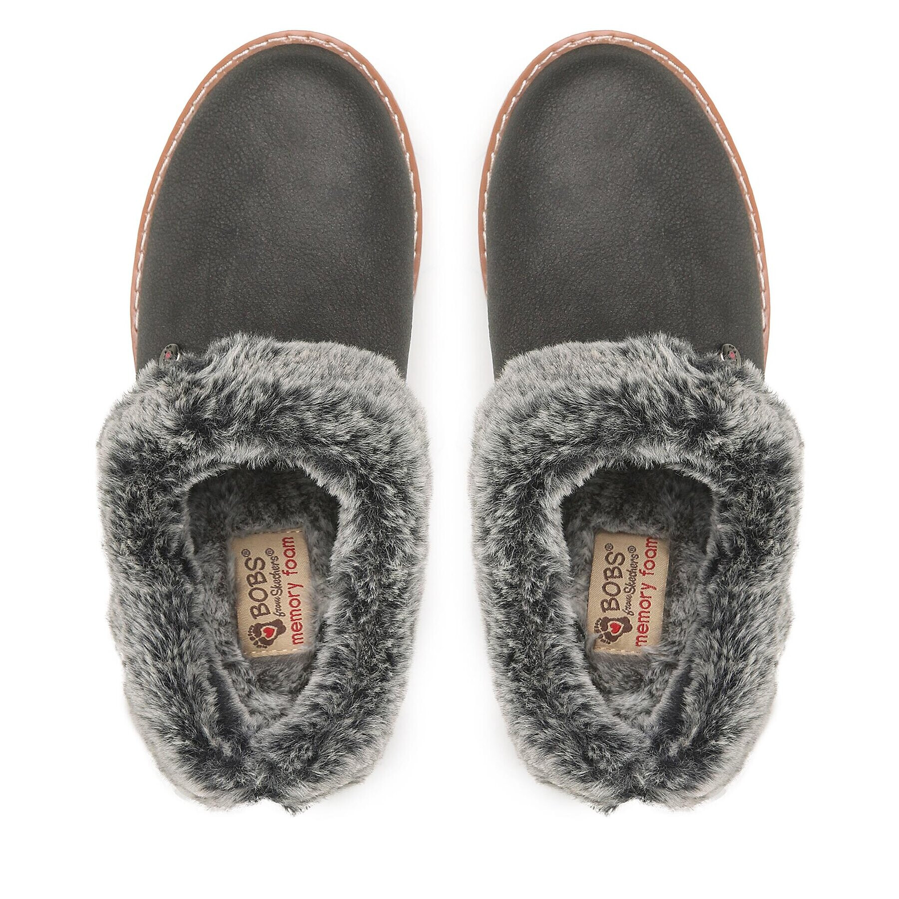 Skechers Papuci de casă Winter Rock 113423/CCL Gri - Pled.ro