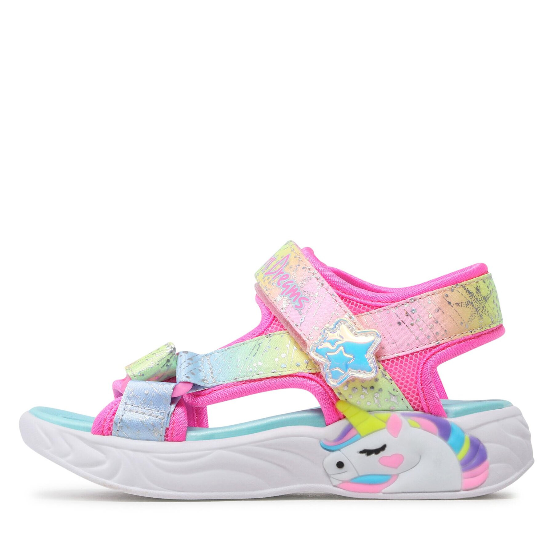 Skechers Sandale Majestic Bliss 302682L/PKMT Albastru - Pled.ro