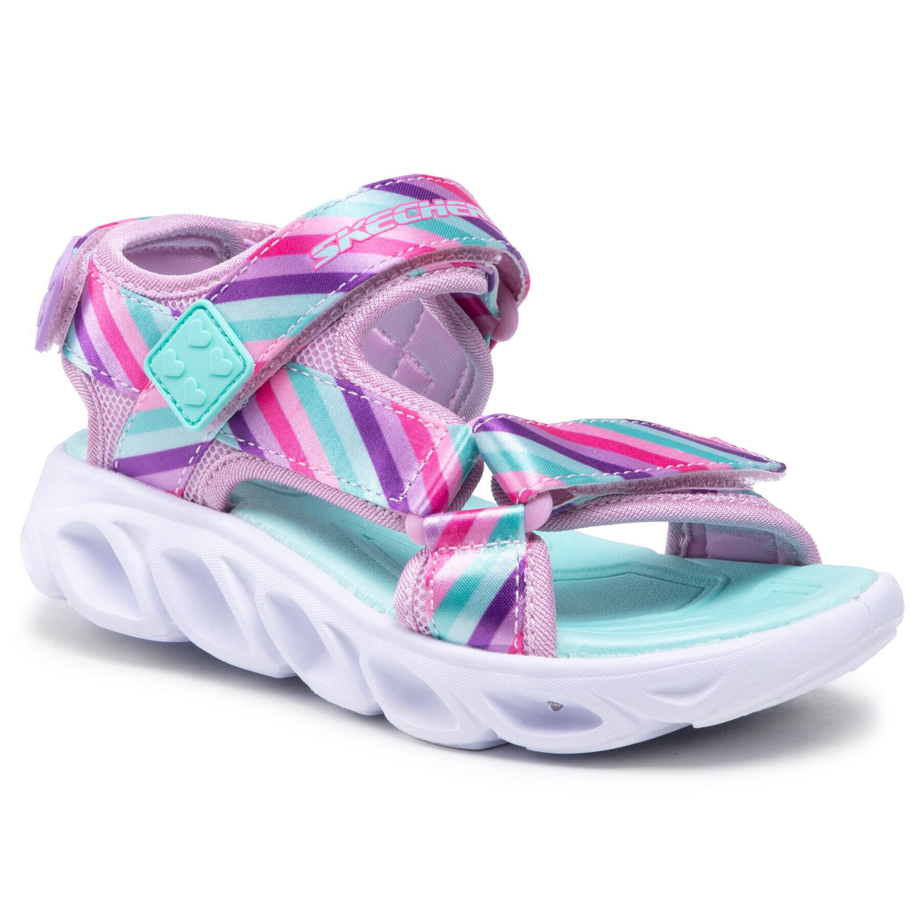 Skechers Sandale Rainbow Lights 20218L/PKMT Roz - Pled.ro