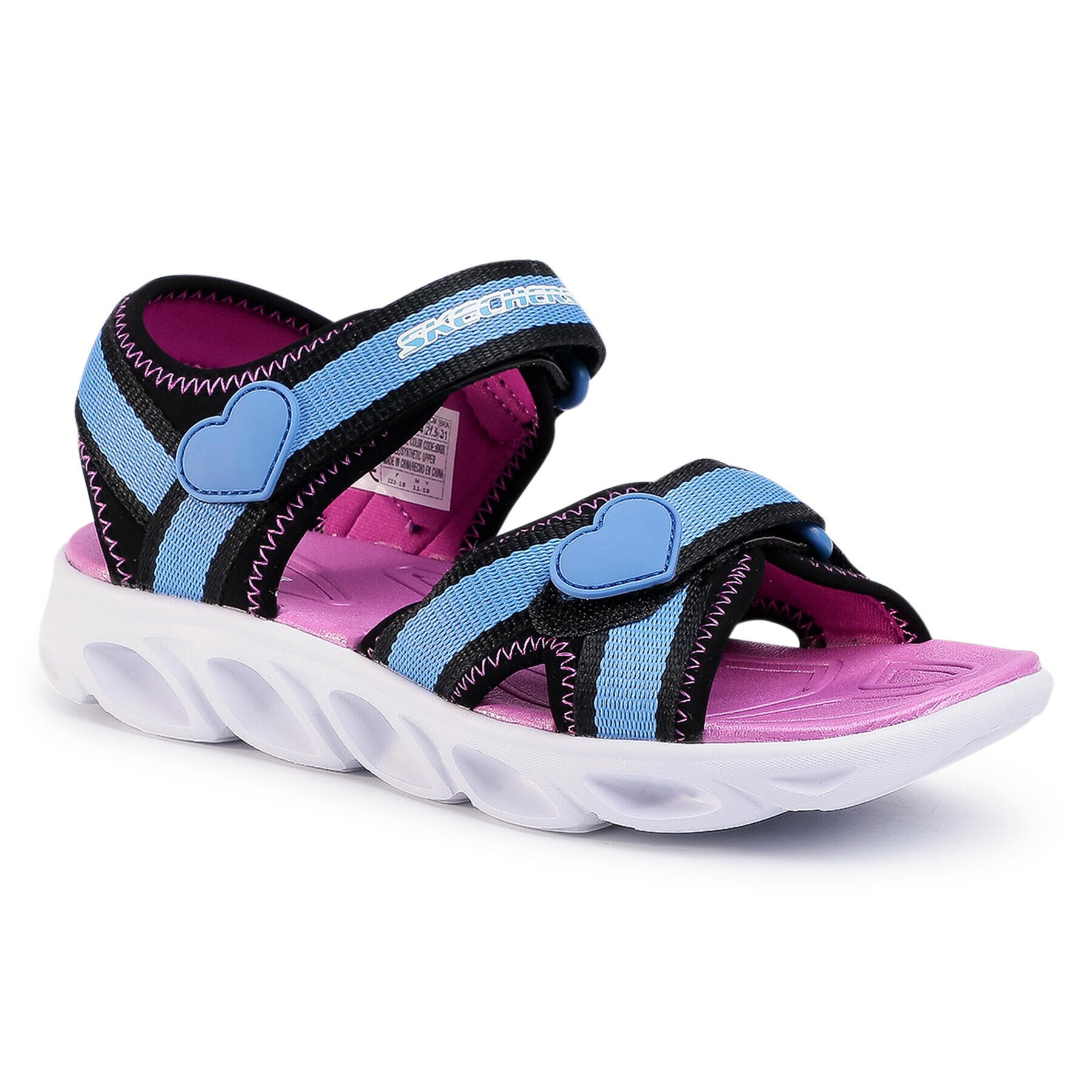 Skechers Sandale Splash Zooms 20215L/BKBL Albastru - Pled.ro