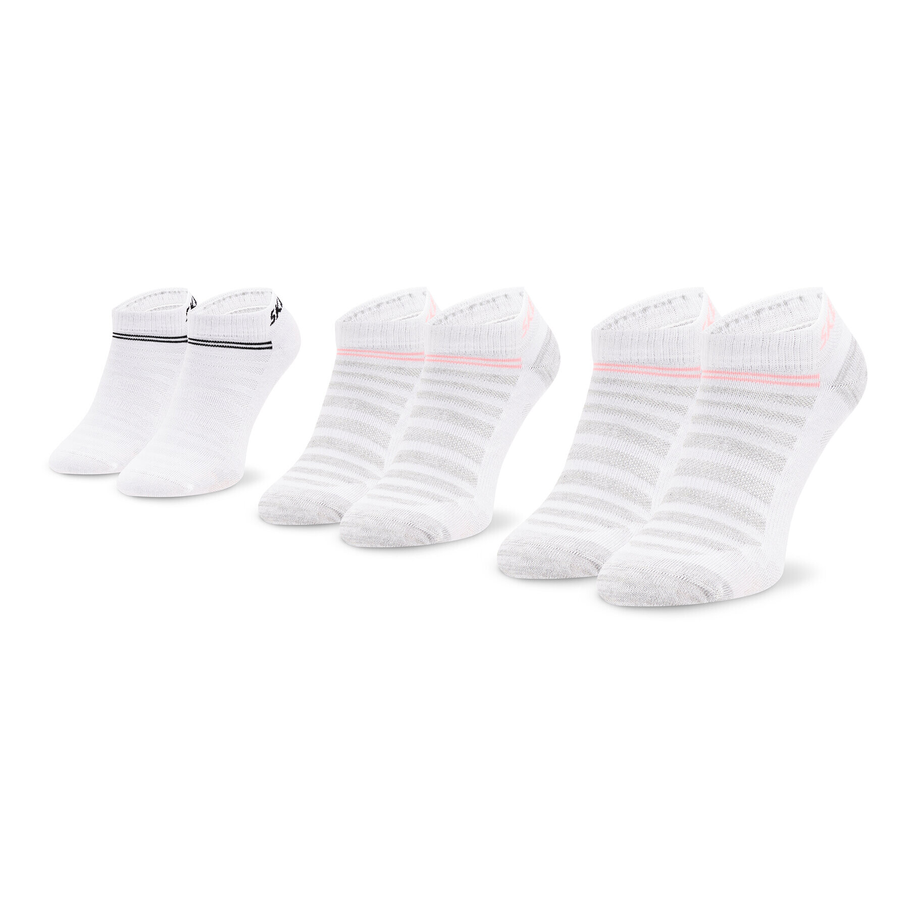 Skechers Set de 3 perechi de șosete medii unisex SK-SK43022 Alb - Pled.ro