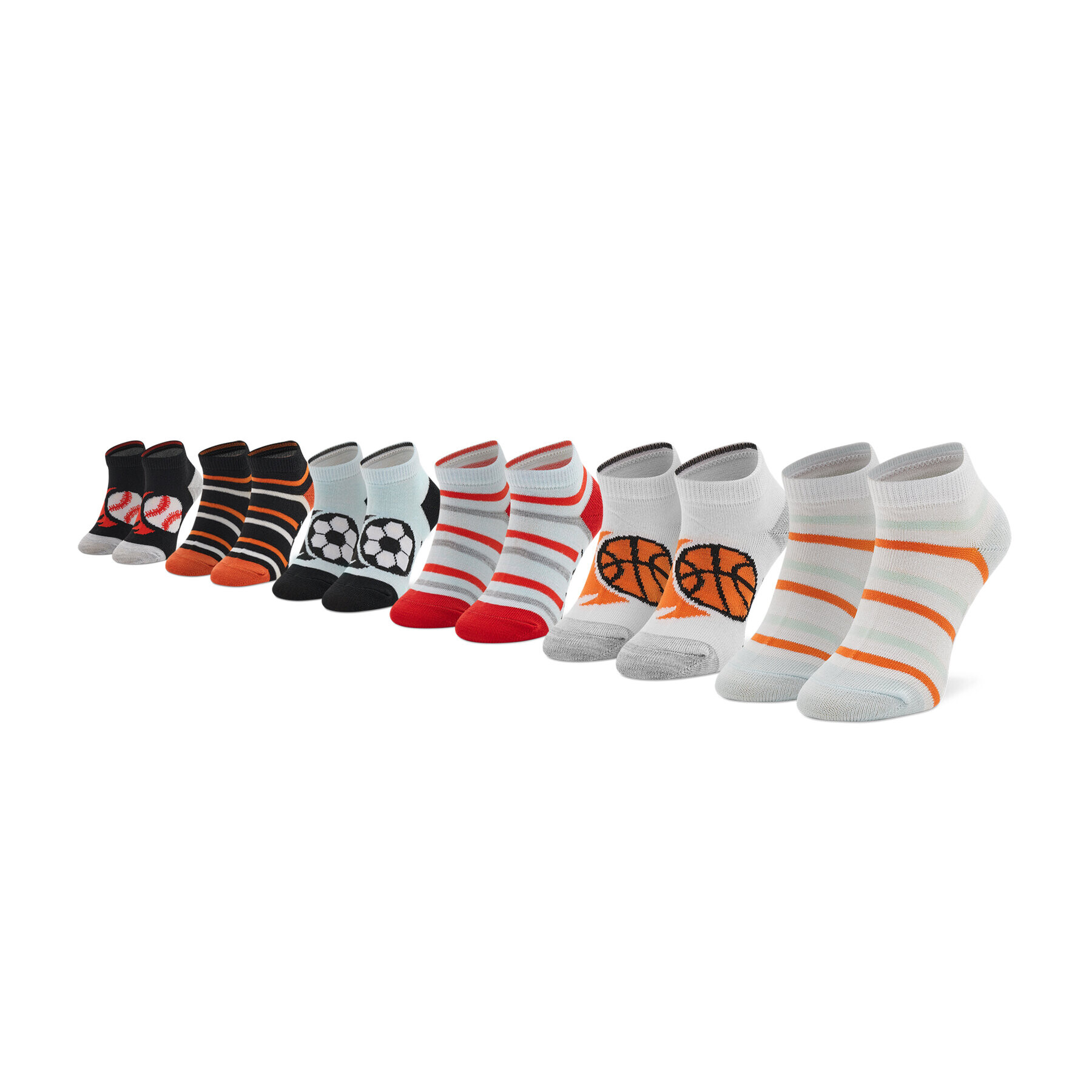 Skechers Set de 6 perechi de șosete lungi pentru copii SK-SK43070 Colorat - Pled.ro