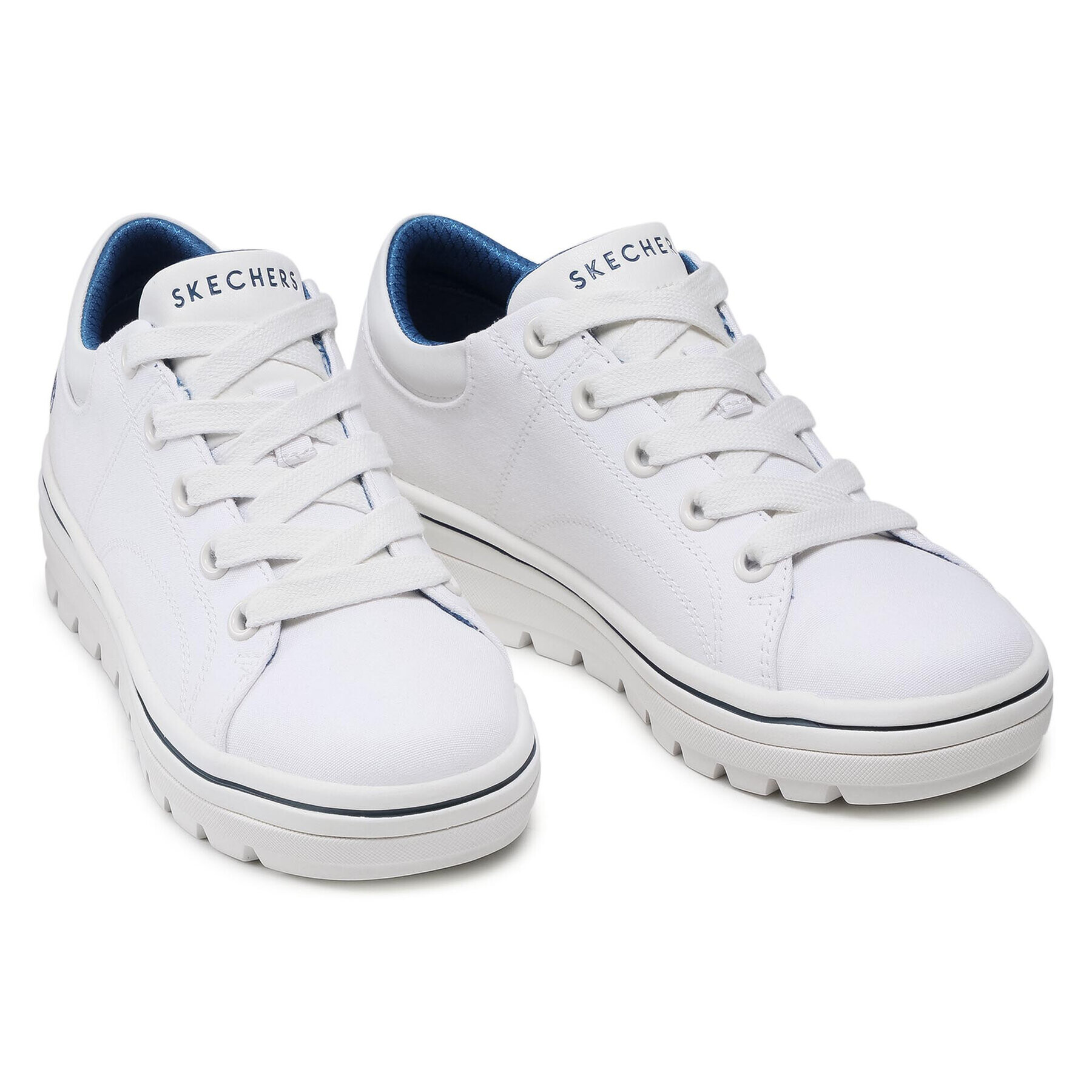 Skechers Sneakers 74100 Alb - Pled.ro