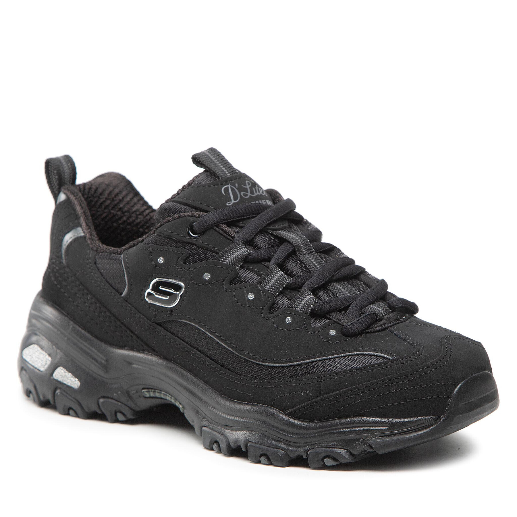 Skechers Sneakers Biggest Fan 11930/BBK Negru - Pled.ro