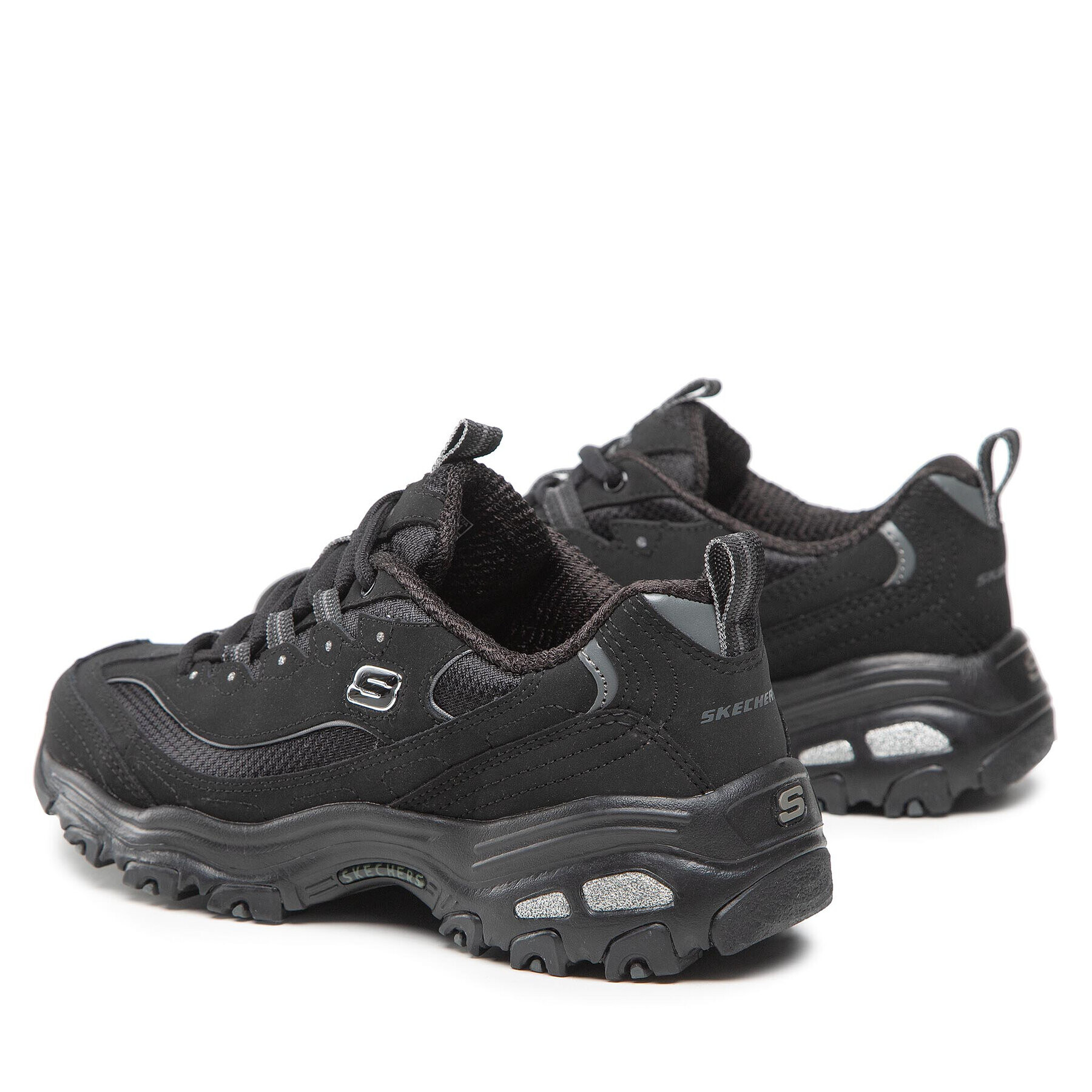 Skechers Sneakers Biggest Fan 11930/BBK Negru - Pled.ro