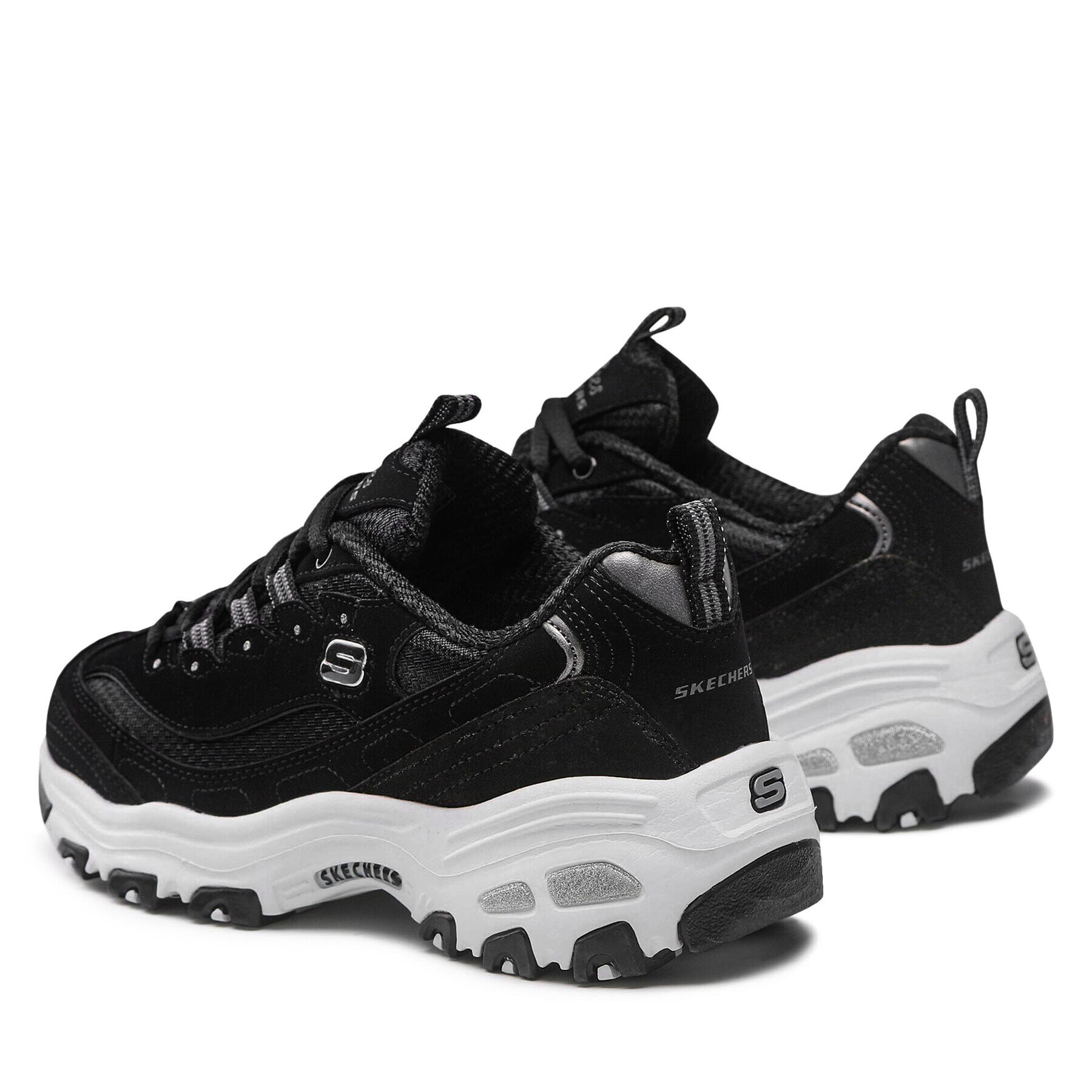 Skechers Sneakers Biggest Fan 11930/BLK Negru - Pled.ro