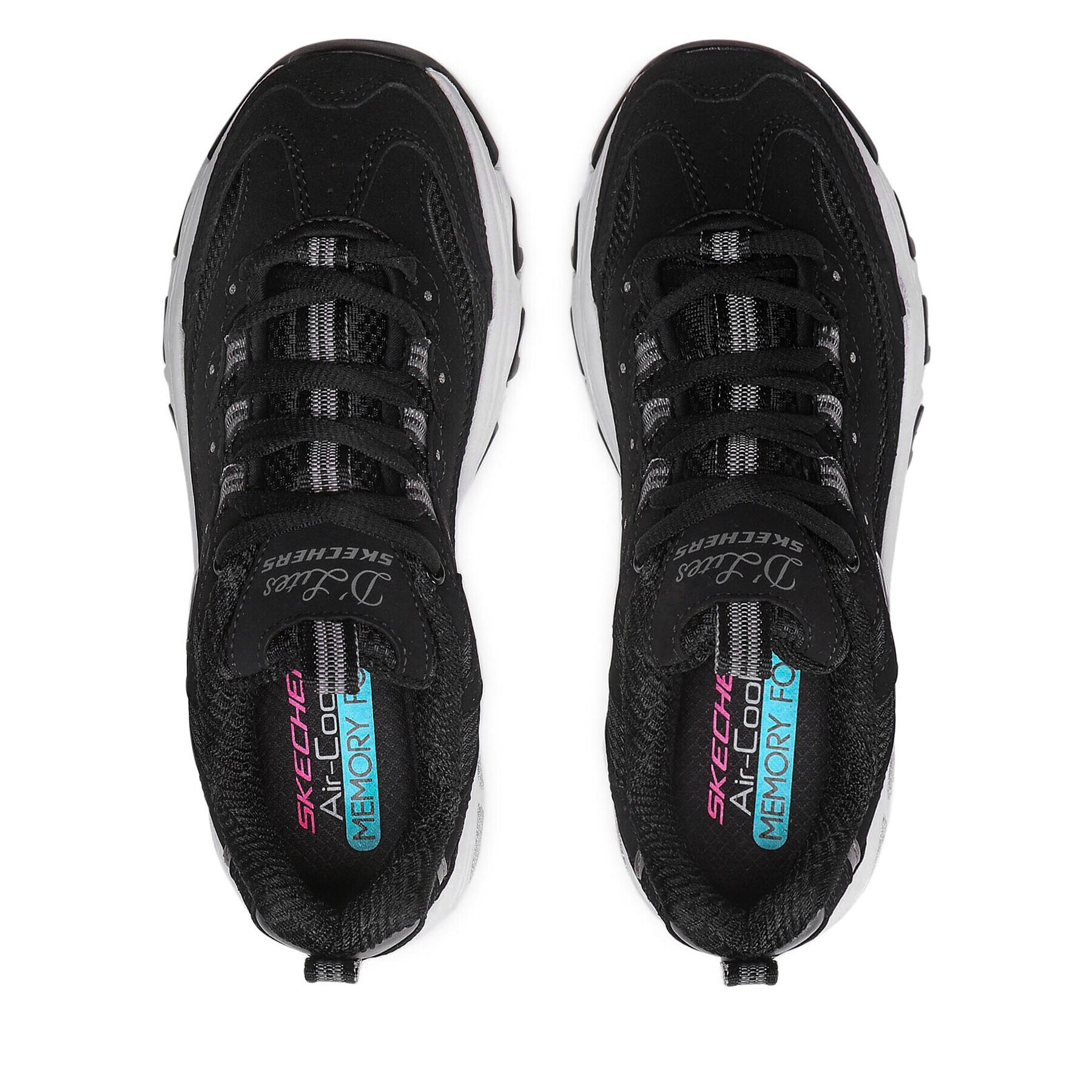 Skechers Sneakers Biggest Fan 11930/BLK Negru - Pled.ro