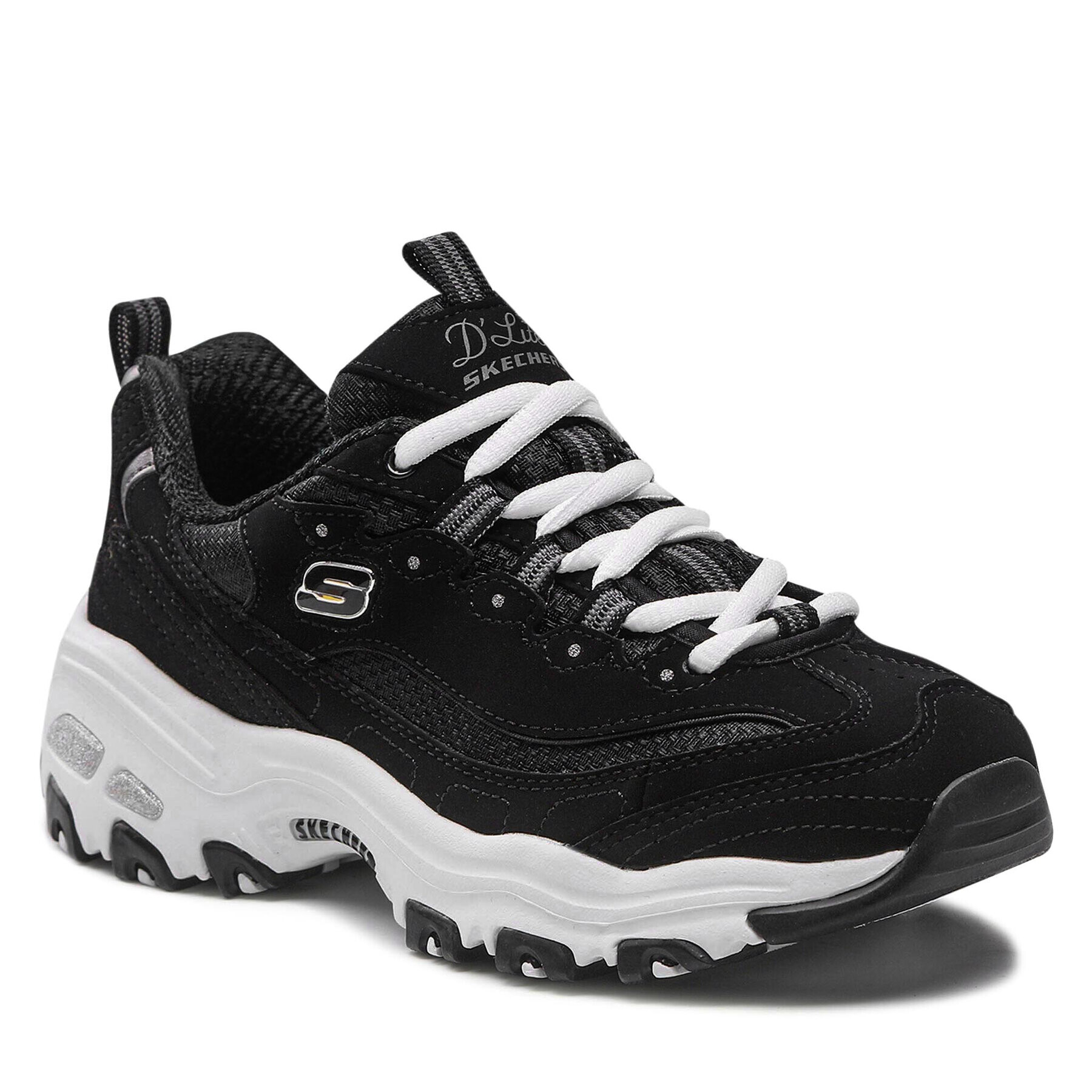 Skechers Sneakers Biggest Fan 11930/BLK Negru - Pled.ro