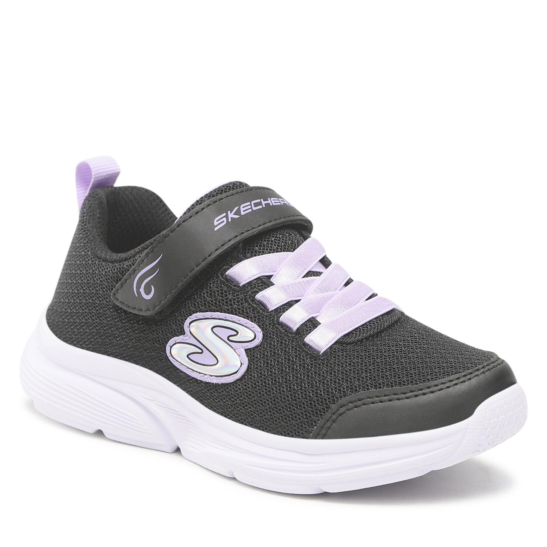 Skechers Sneakers BlissFully Free 303522L/BLK Negru - Pled.ro