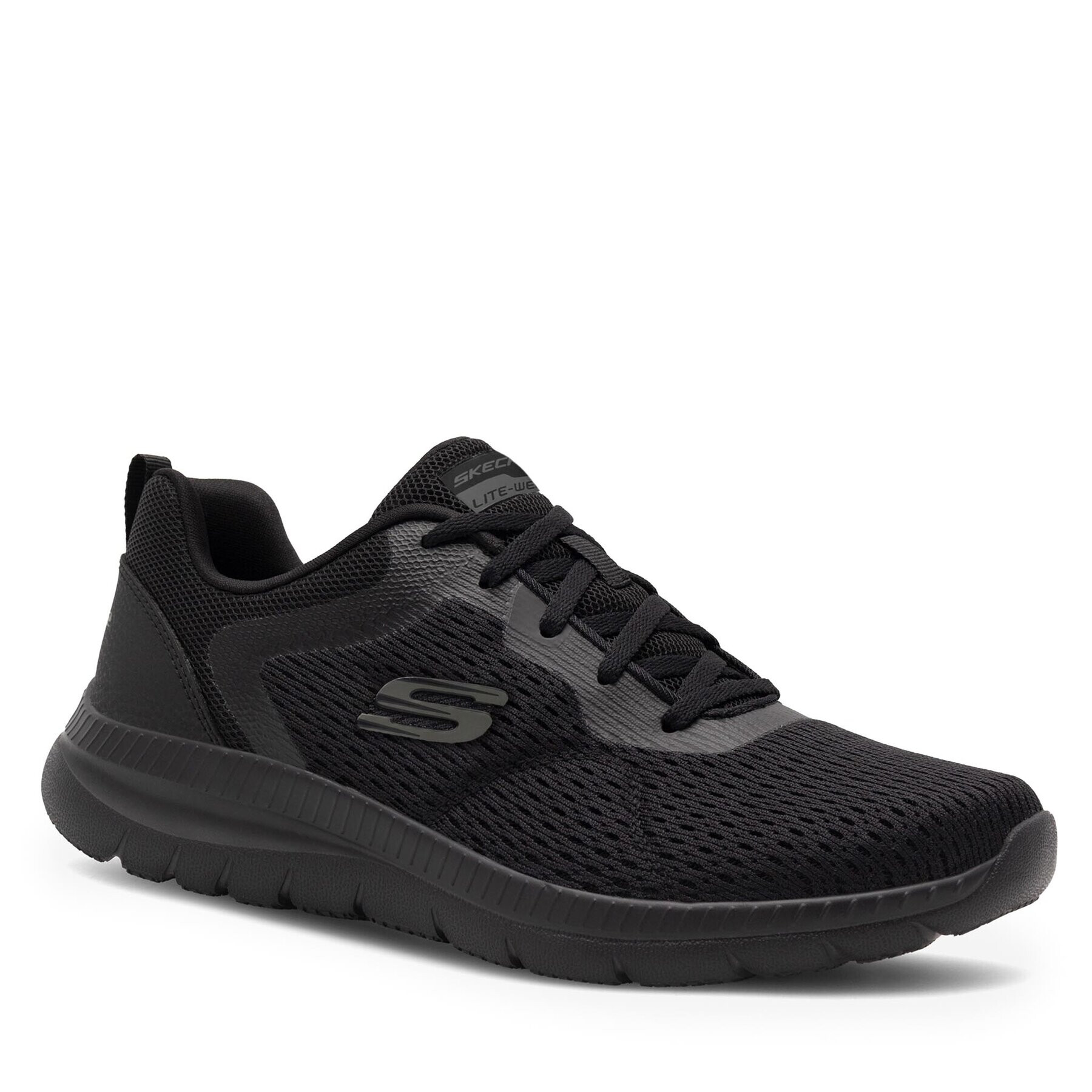 Skechers Sneakers BOUNTIFUL 12607 BBK. Negru - Pled.ro