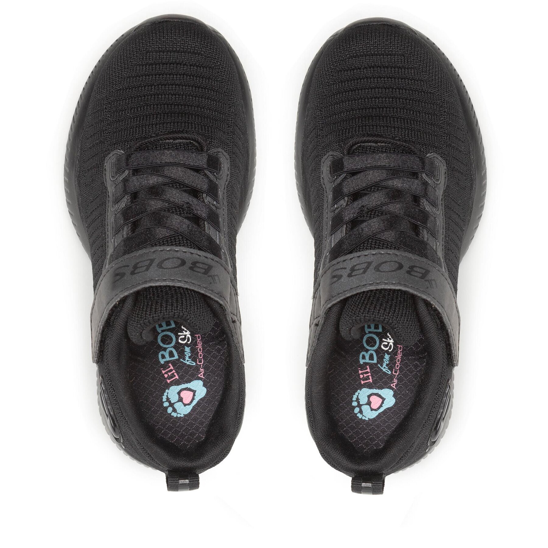 Skechers Sneakers Charm League 85686L/BBK Negru - Pled.ro