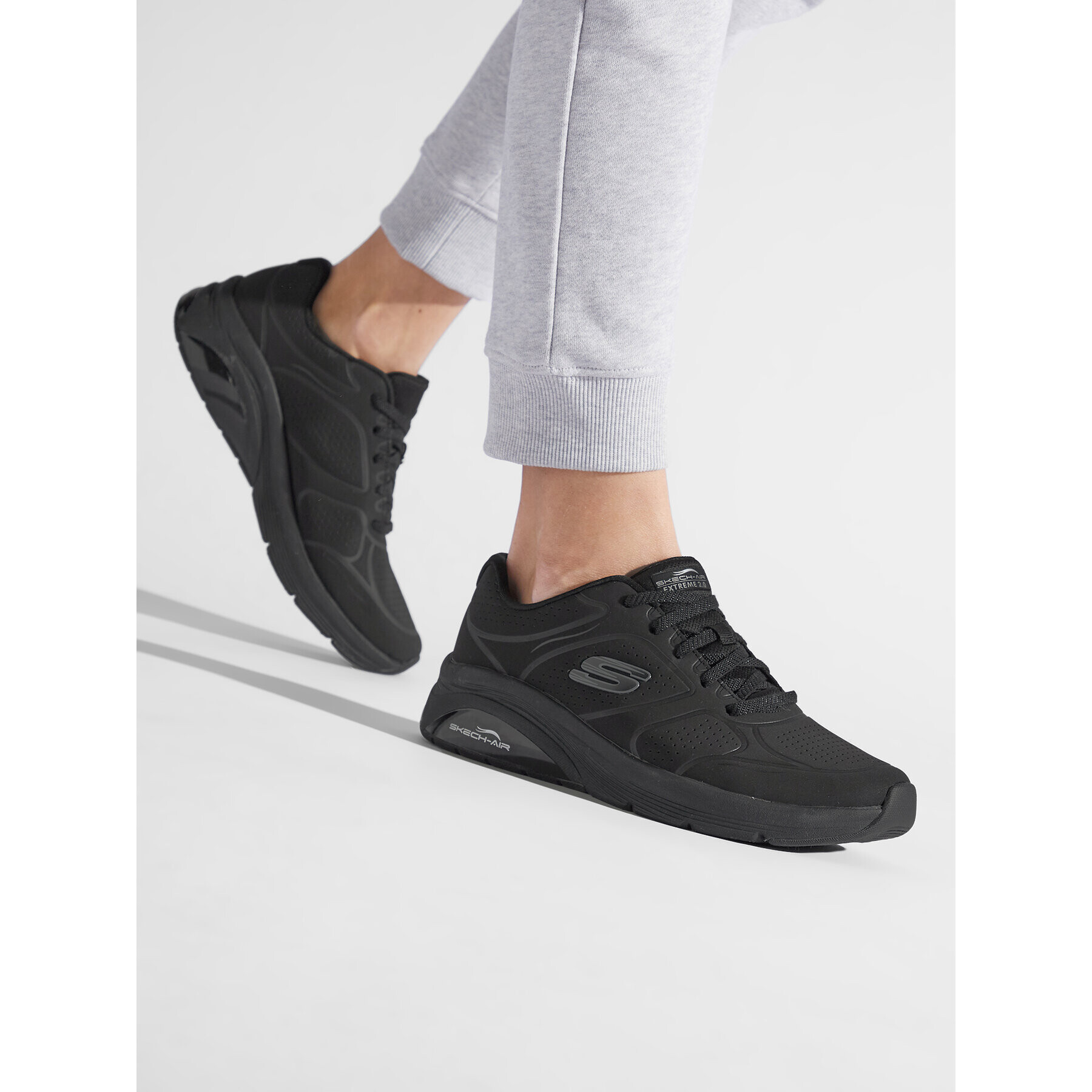 Skechers Sneakers Classic Finesse 149648/BBK Negru - Pled.ro