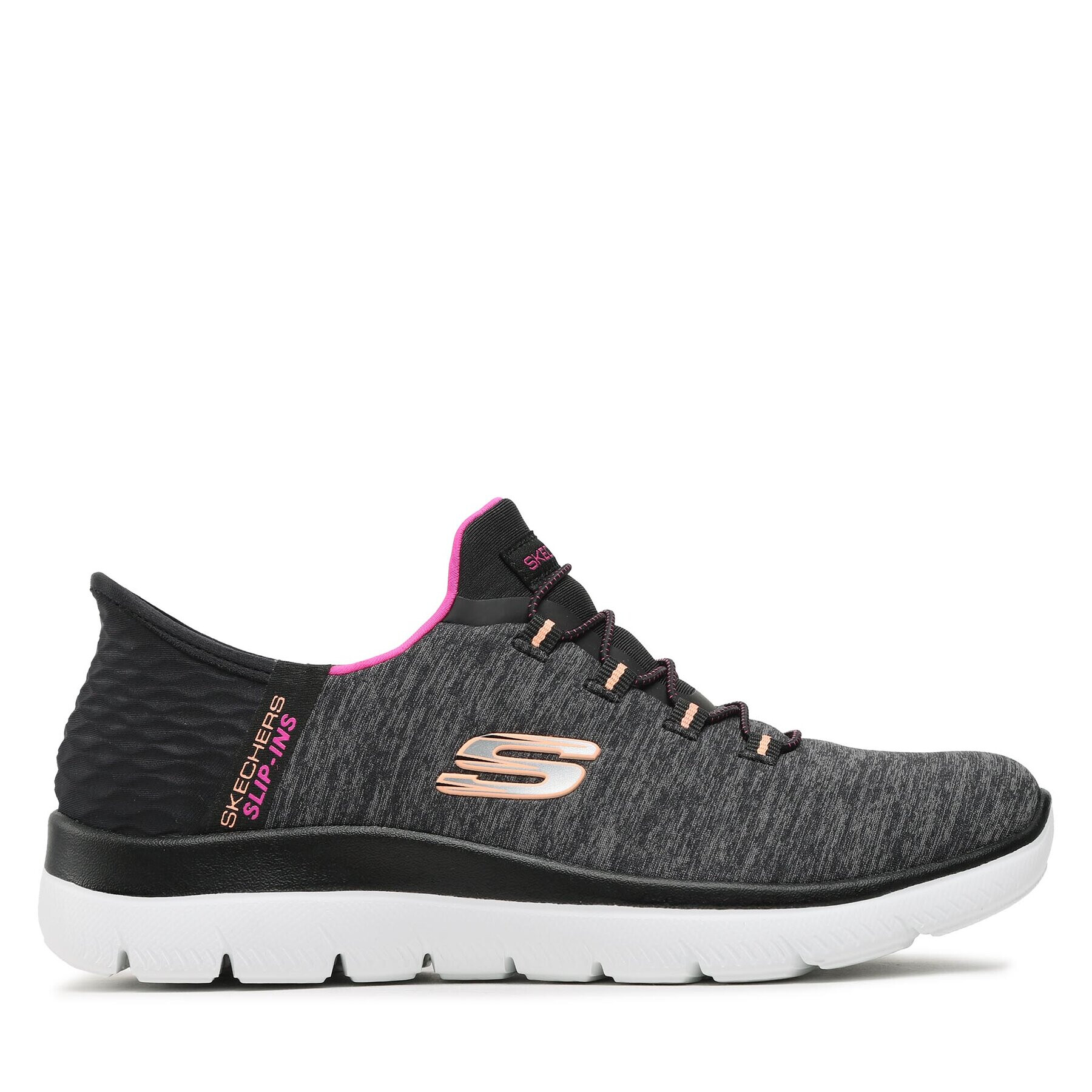 Skechers Sneakers Dazzling Haze 149937/BKMT Negru - Pled.ro