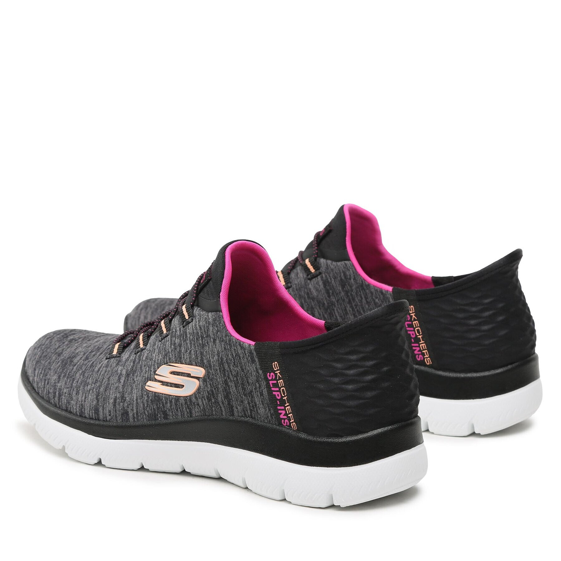 Skechers Sneakers Dazzling Haze 149937/BKMT Negru - Pled.ro