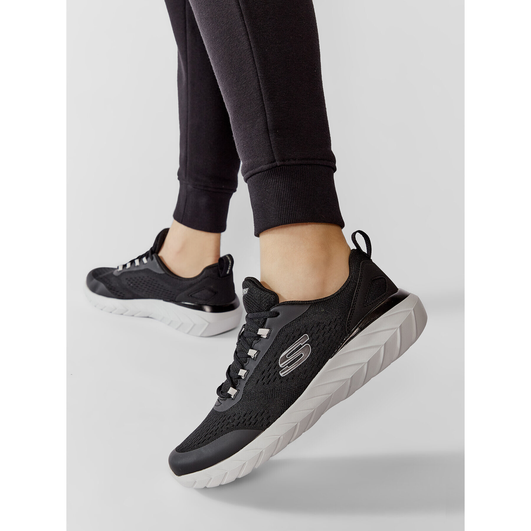 Skechers Sneakers Decodus 232288/BLK Negru - Pled.ro