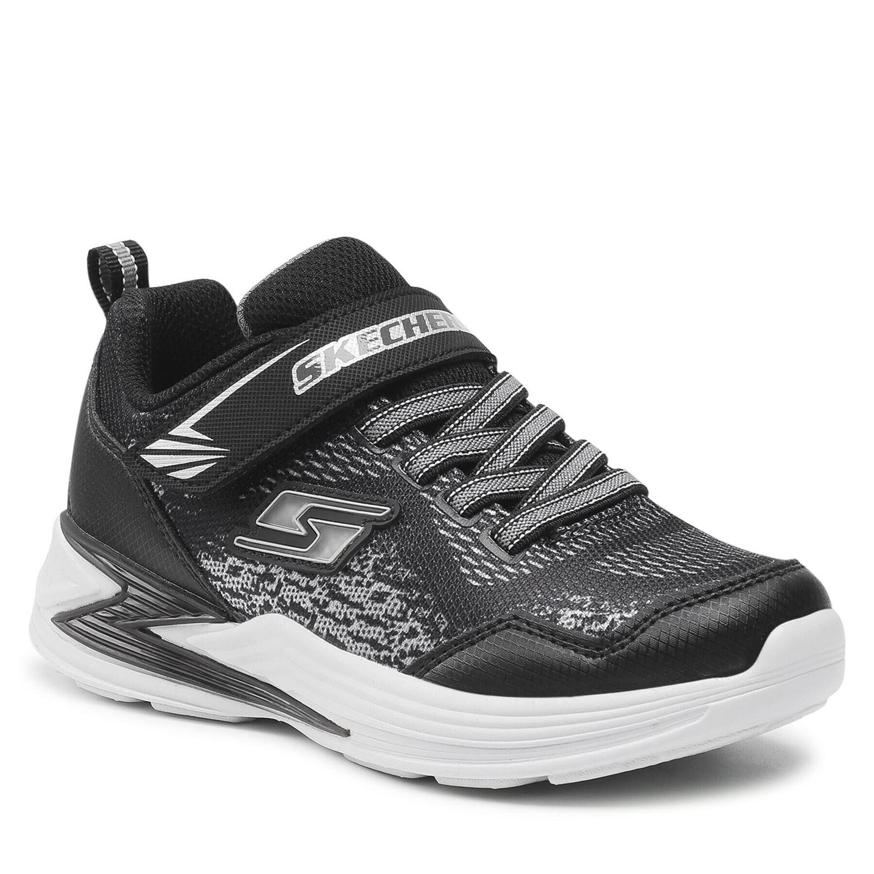 Skechers Sneakers Derlo 90563L/BKSL Negru - Pled.ro