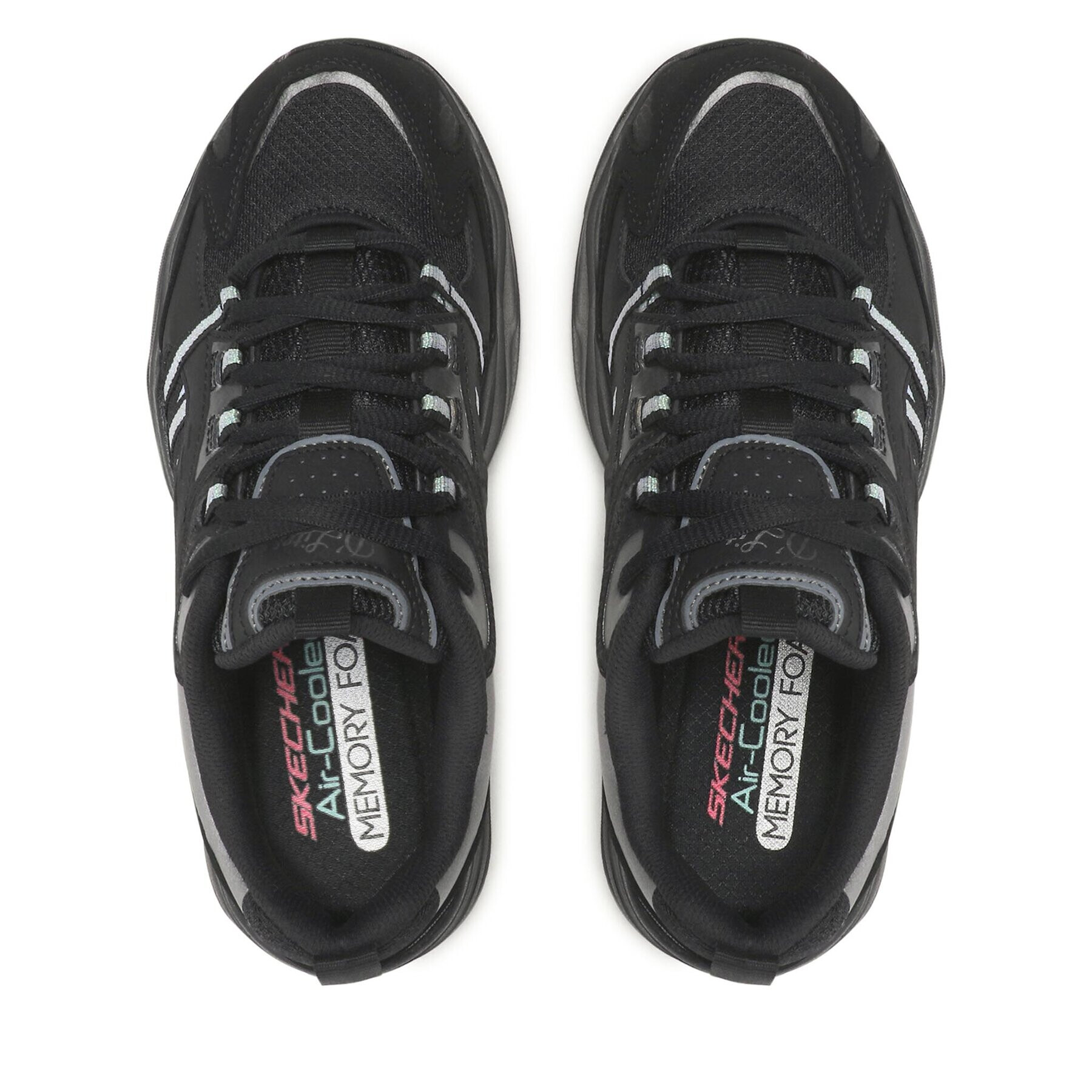 Skechers Sneakers D'Lites 4.0 896080/BBK Negru - Pled.ro