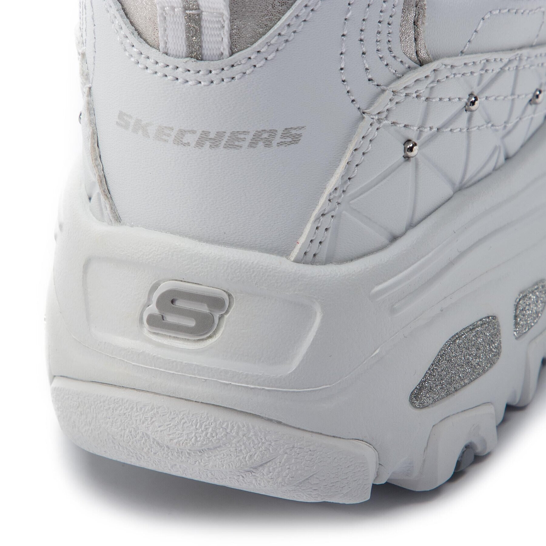 Skechers Sneakers D'lites Glamour Feels 13087/WSL Alb - Pled.ro