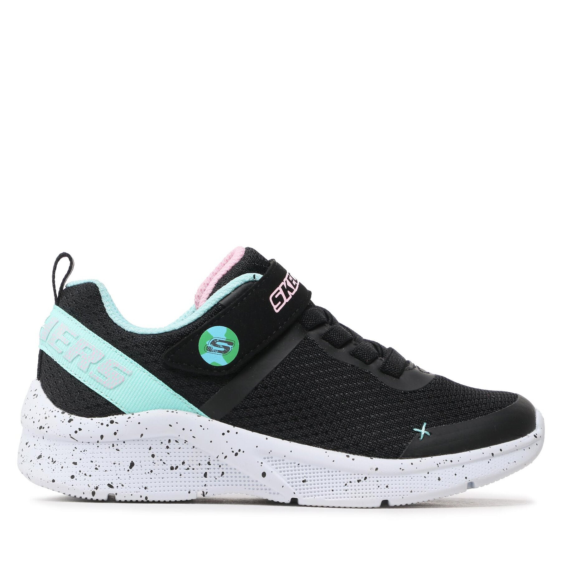 Skechers Sneakers Eco Fun 302488L/BKAQ Negru - Pled.ro