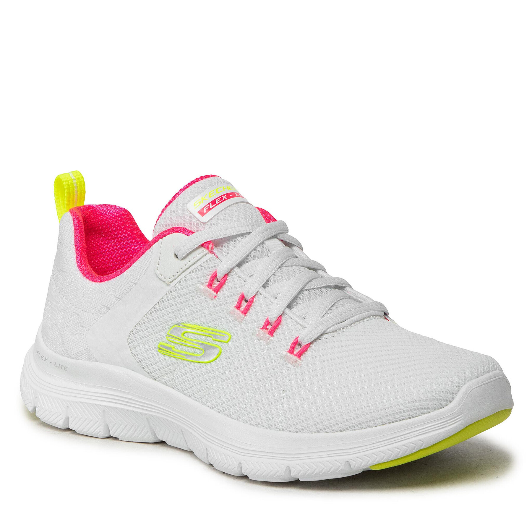 Skechers Sneakers Elegant Ways 149580/WMLT Alb - Pled.ro