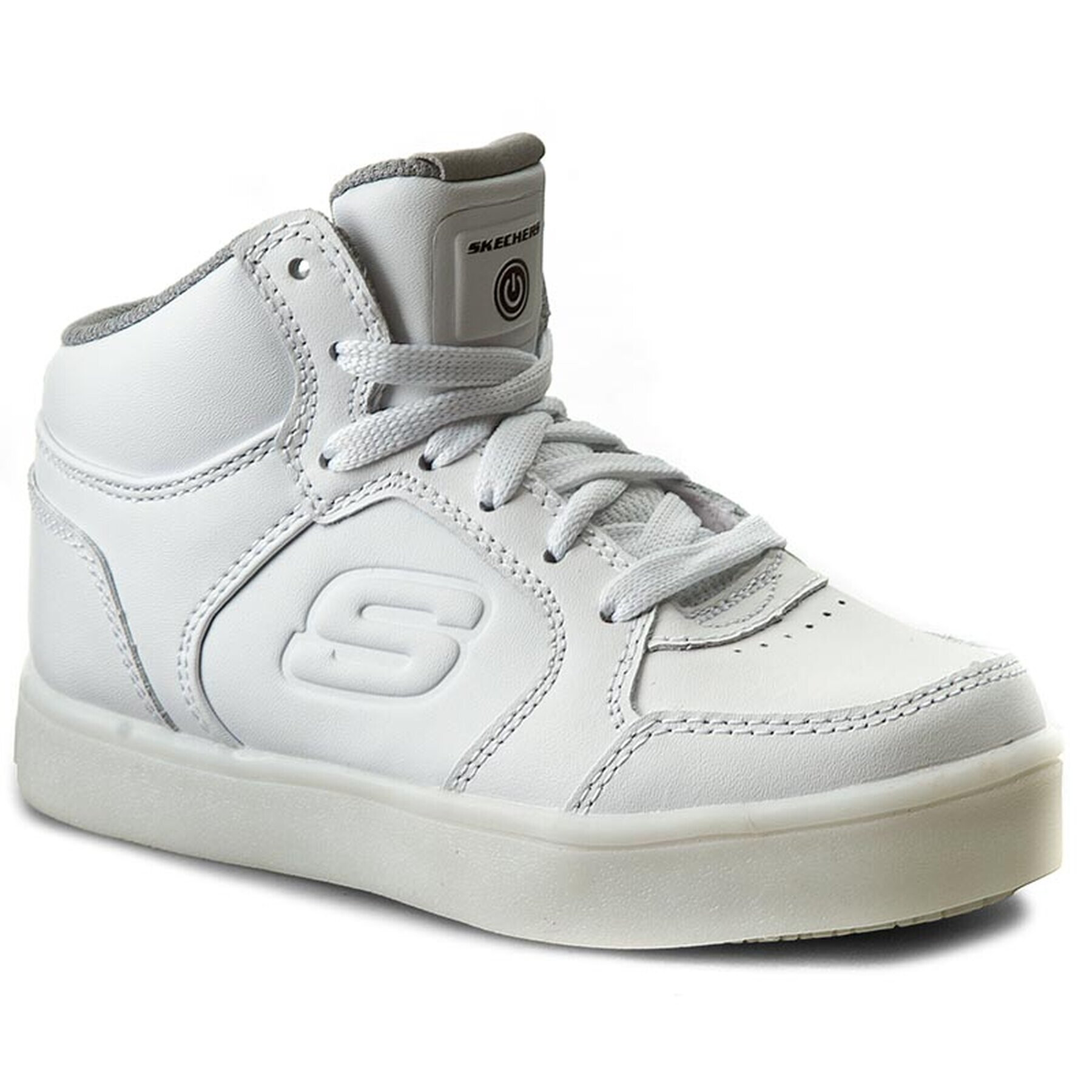 Skechers Sneakers Energy Lights 90600L/WHT Alb - Pled.ro