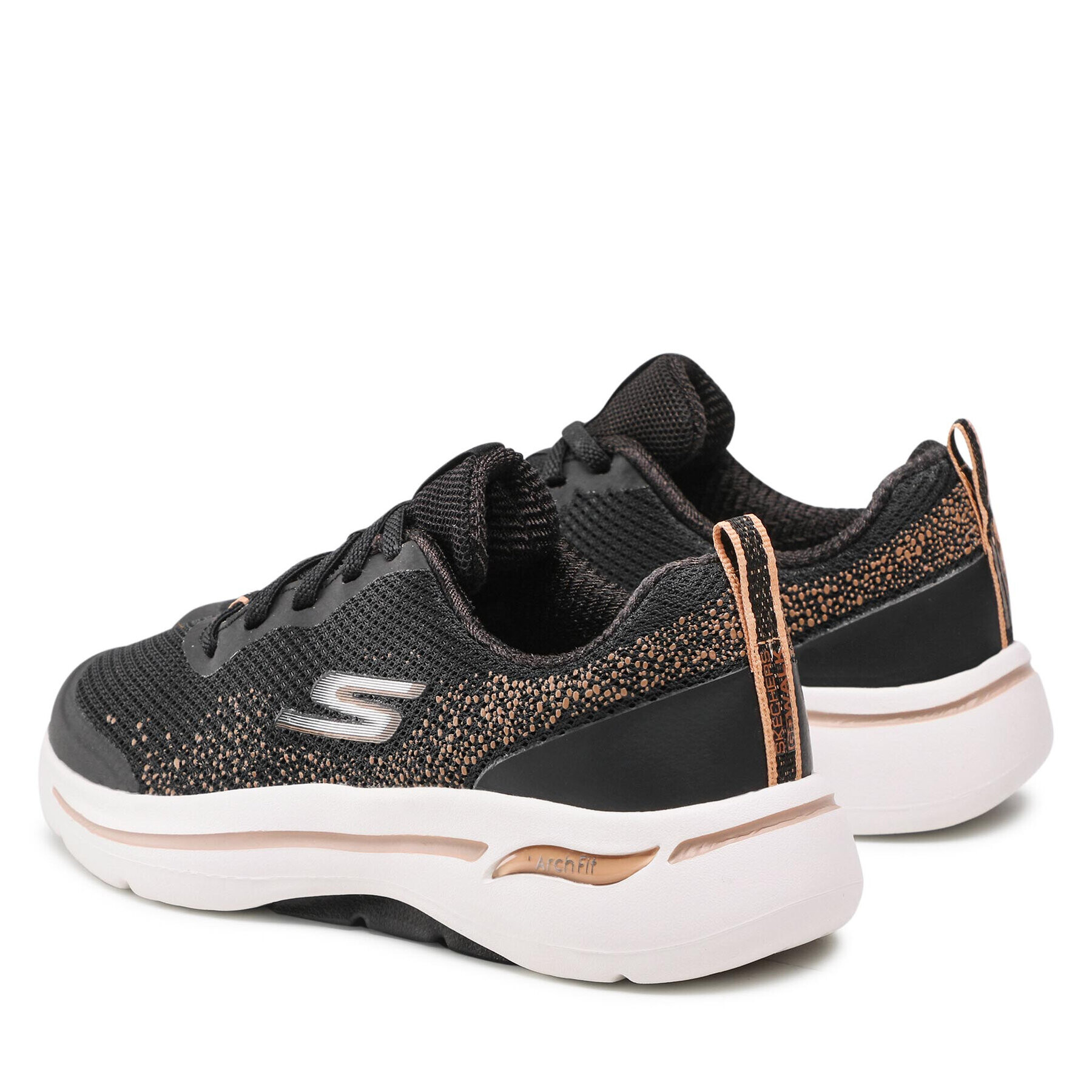 Skechers Sneakers Flying Stars 124486/BKGD Negru - Pled.ro