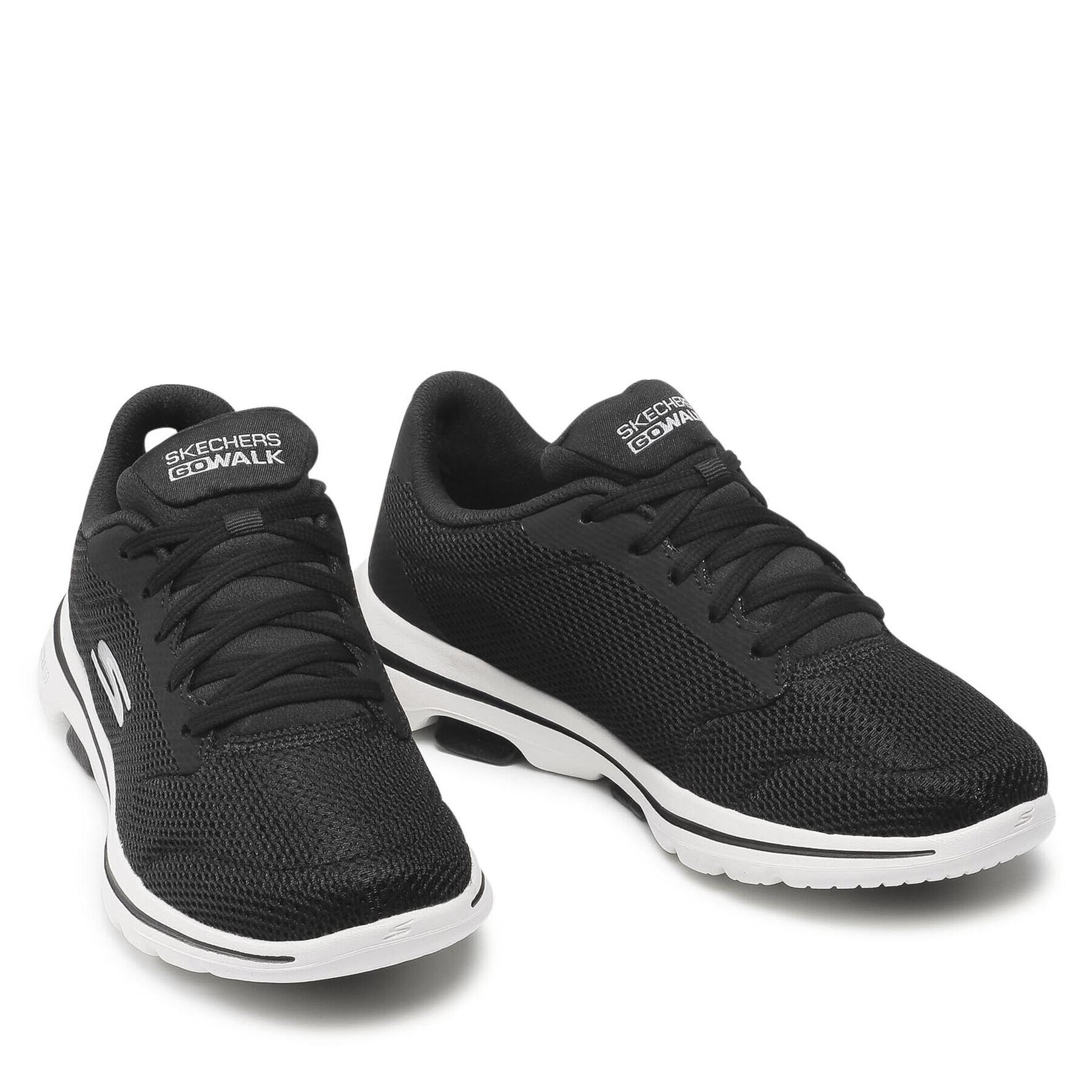 Skechers Sneakers Go Walk 5 15902W/BKW Negru - Pled.ro