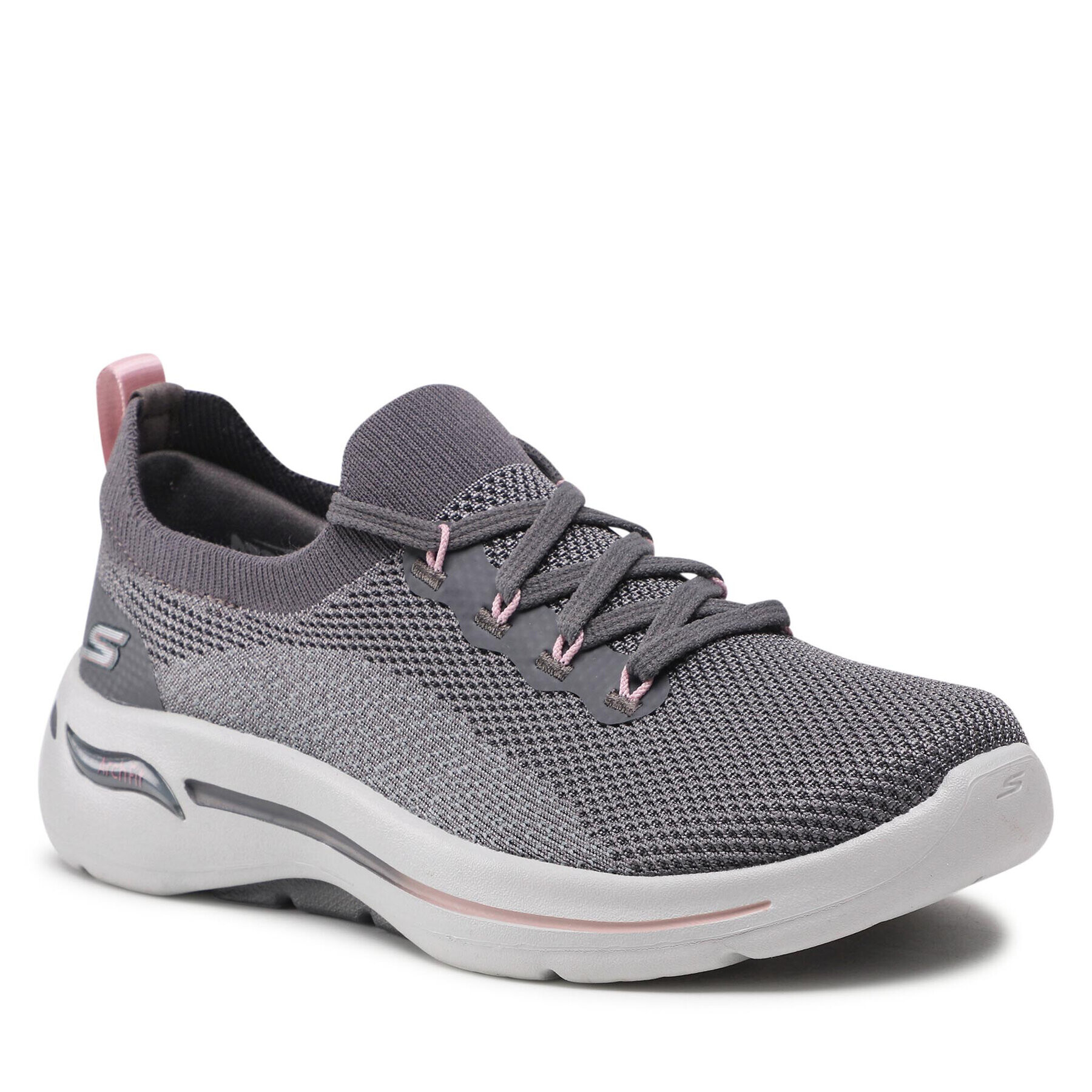 Skechers Sneakers Go Walk Arch Fit 124863/GYPK Gri - Pled.ro