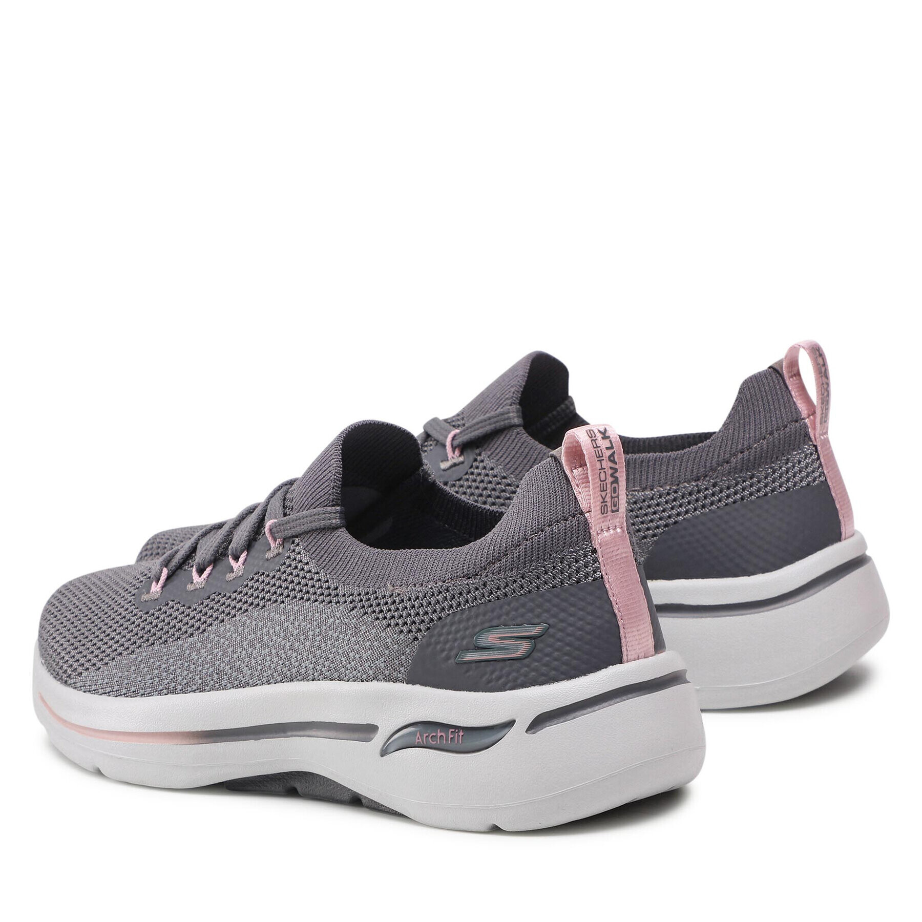 Skechers Sneakers Go Walk Arch Fit 124863/GYPK Gri - Pled.ro